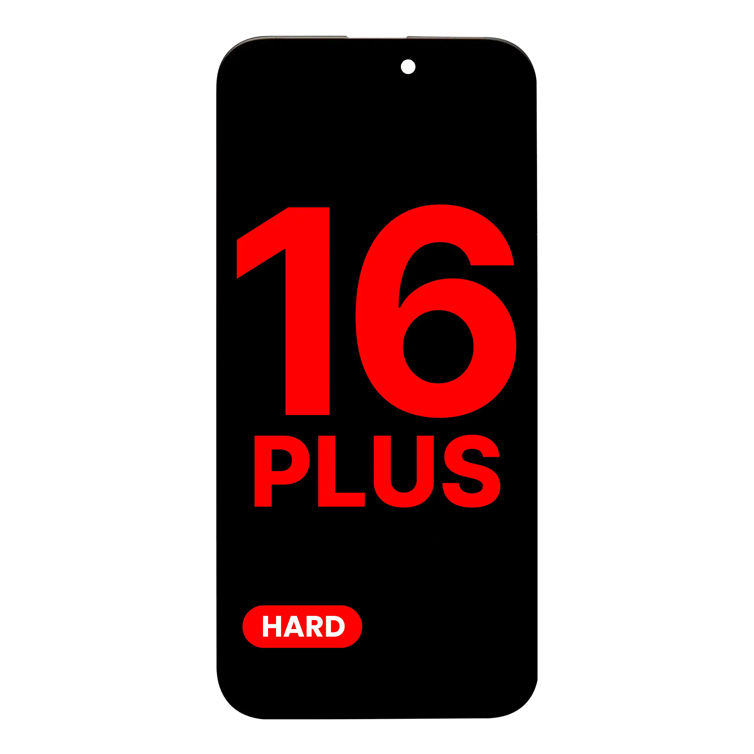 DD | Replacement Touch Screen | Hard OLED | For iPhone 16 Plus | Black