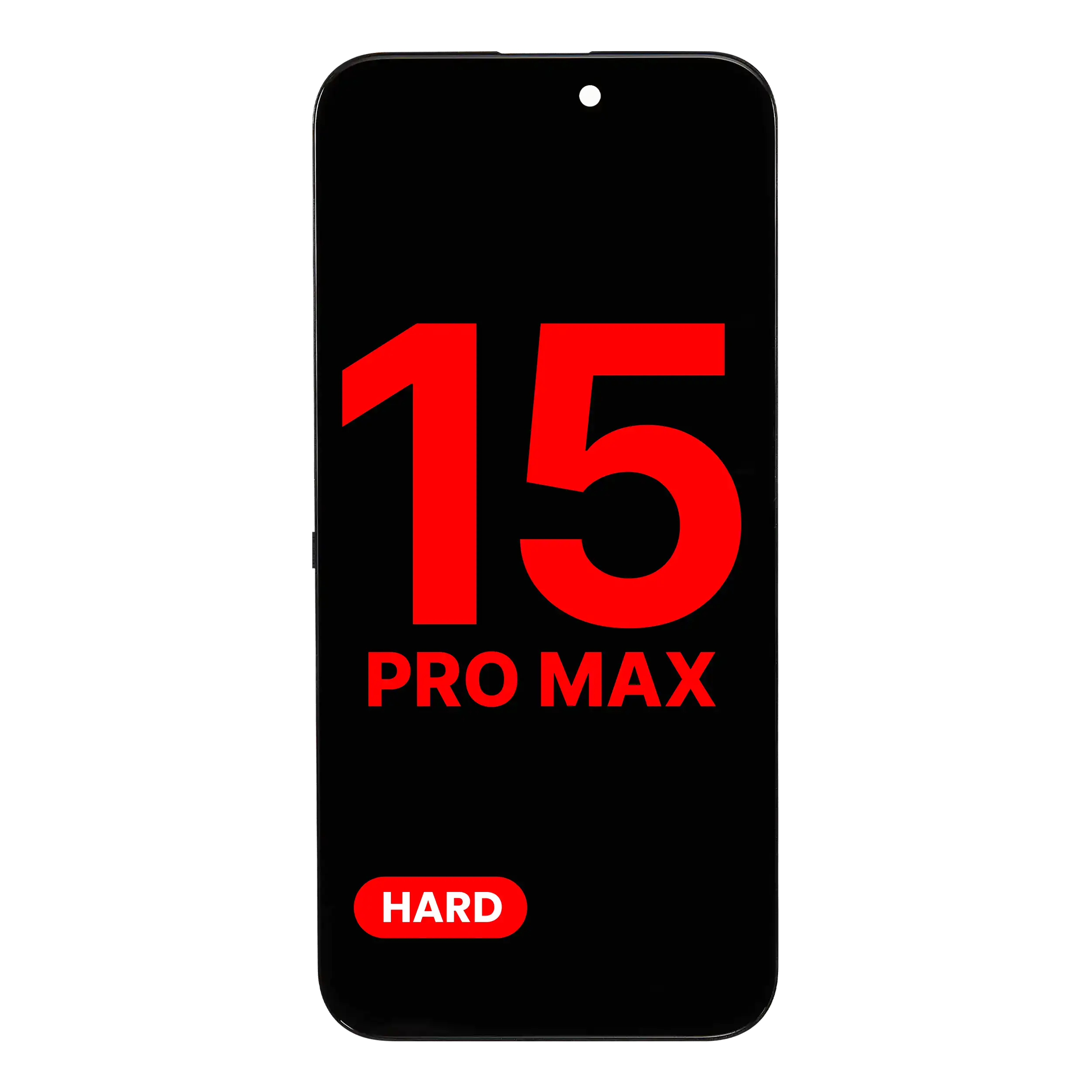 DD | Replacement Touch Screen | Hard OLED | For iPhone 15 Pro Max | Black
