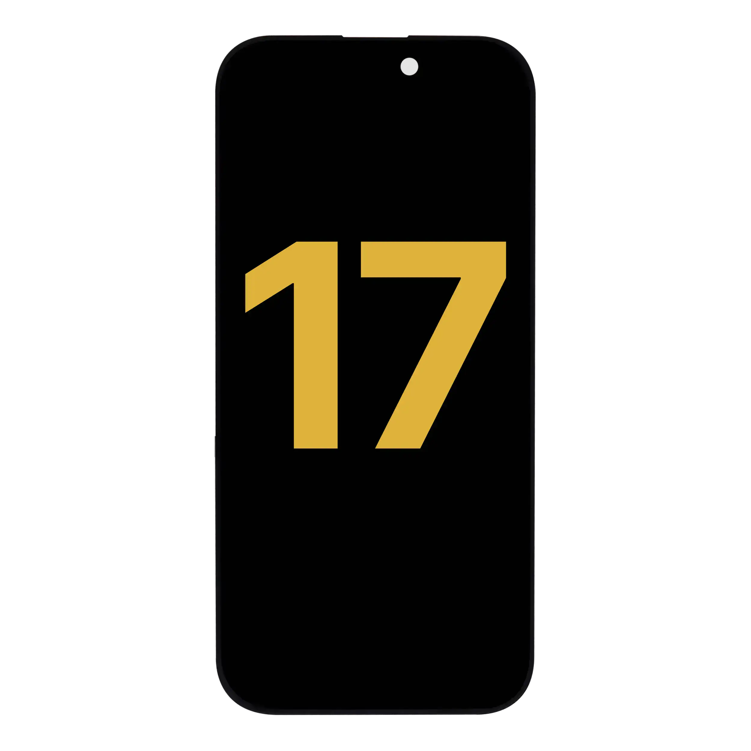 JH | Replacement HD Plus LCD Touch Screen | For iPhone 17 | Black
