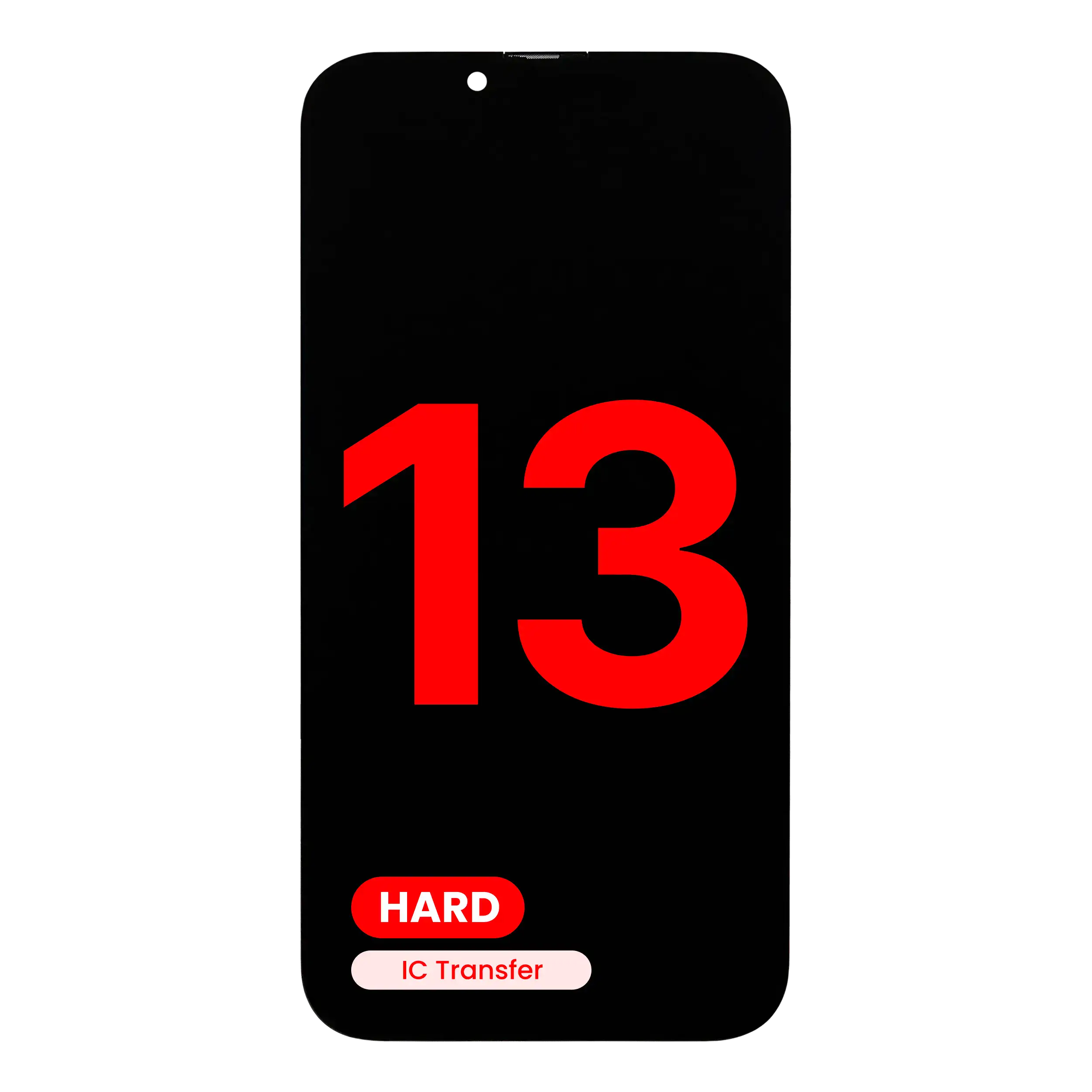 DD | Replacement Touch Screen | Hard OLED | For iPhone 13 | Black