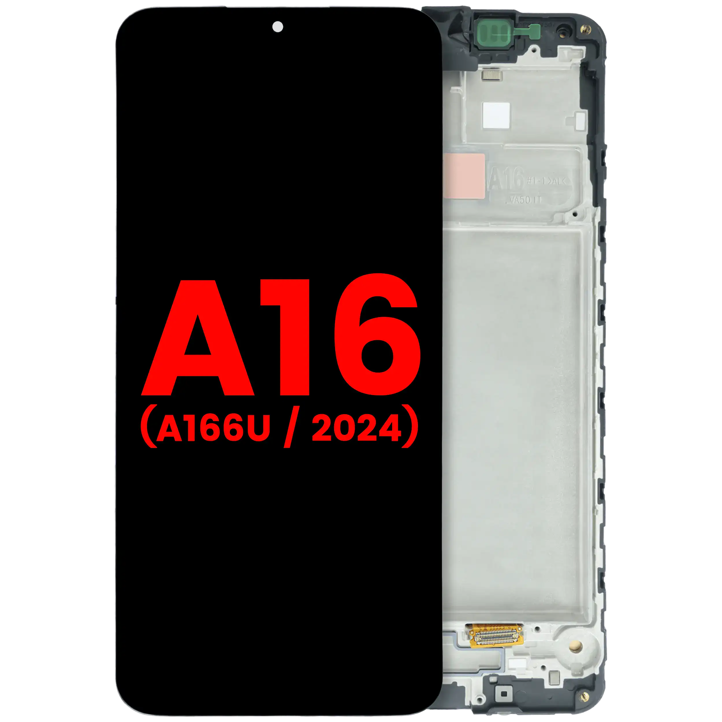 OLED Assembly With Frame For Samsung Galaxy A16 5G (A166U / 2024) (US Version)