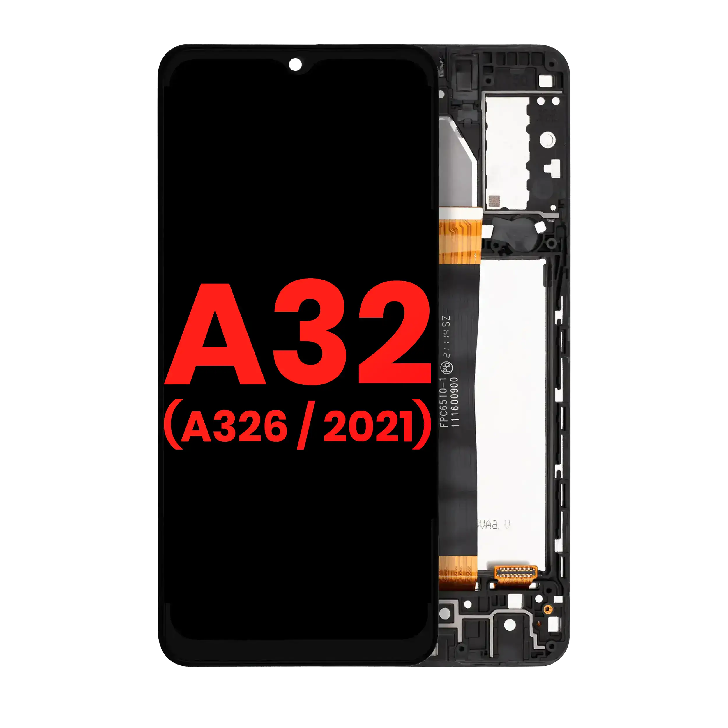 LCD Assembly With Frame For Samsung Galaxy A32 5G (A326 / 2021) (All Models) (Awesome Black)