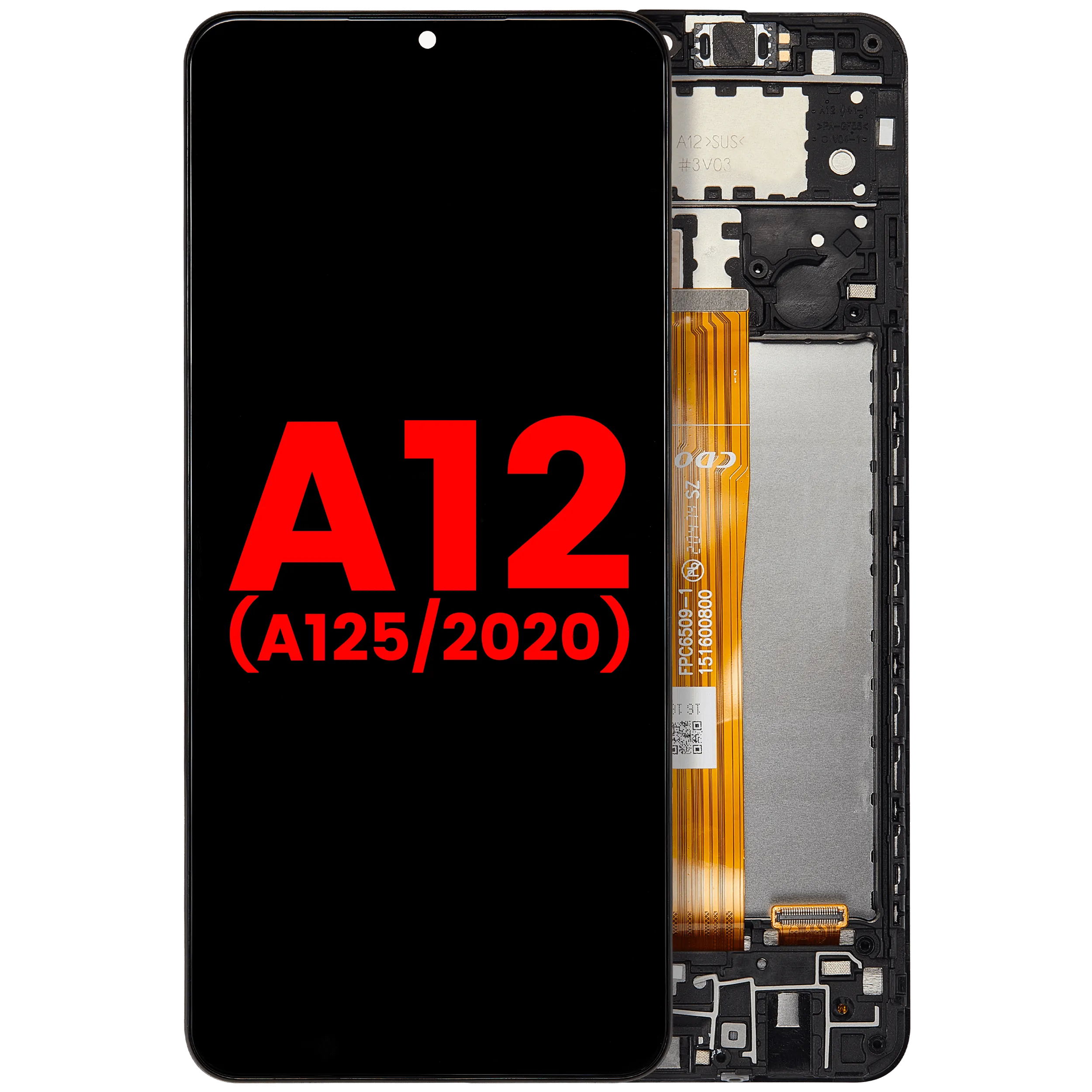 LCD Assembly With Frame For Samsung Galaxy A12 (A125 / 2020)