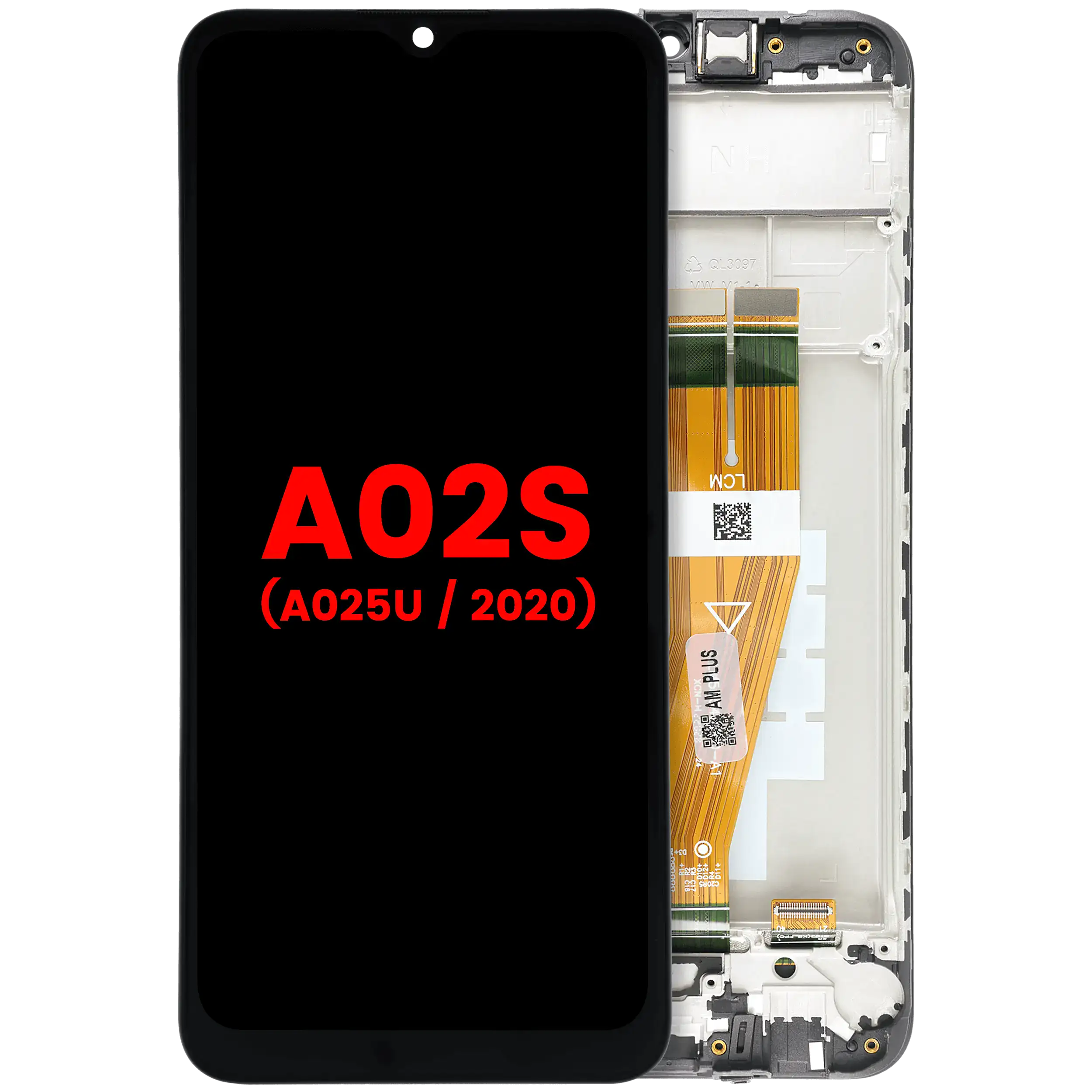 LCD Assembly With Frame For Samsung Galaxy A02S (A025U / 2020) (US Version)