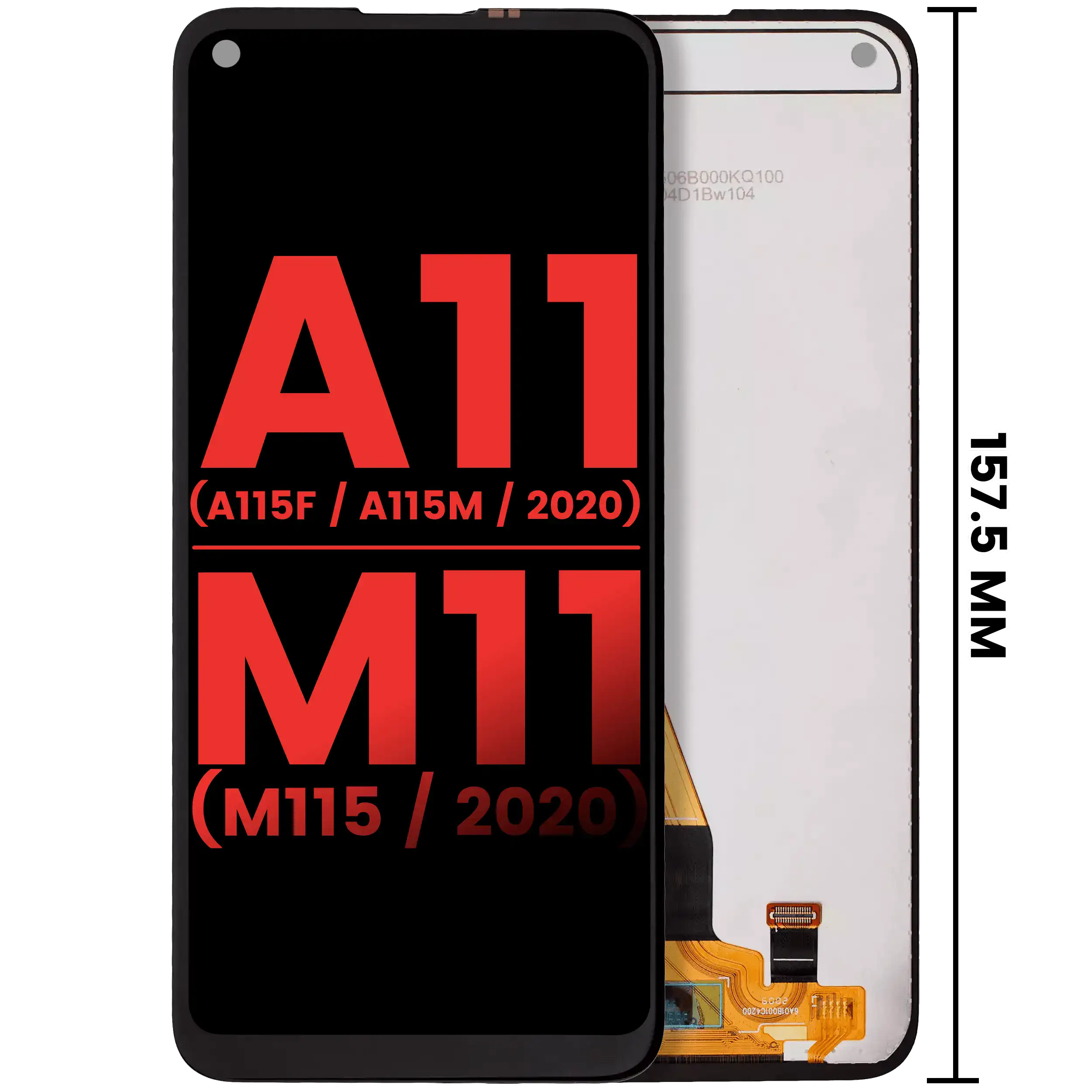 LCD Assembly Without Frame For Samsung Galaxy A11 (A115F / A115M / 2020) M11 (M115 / 2020) (International Version)