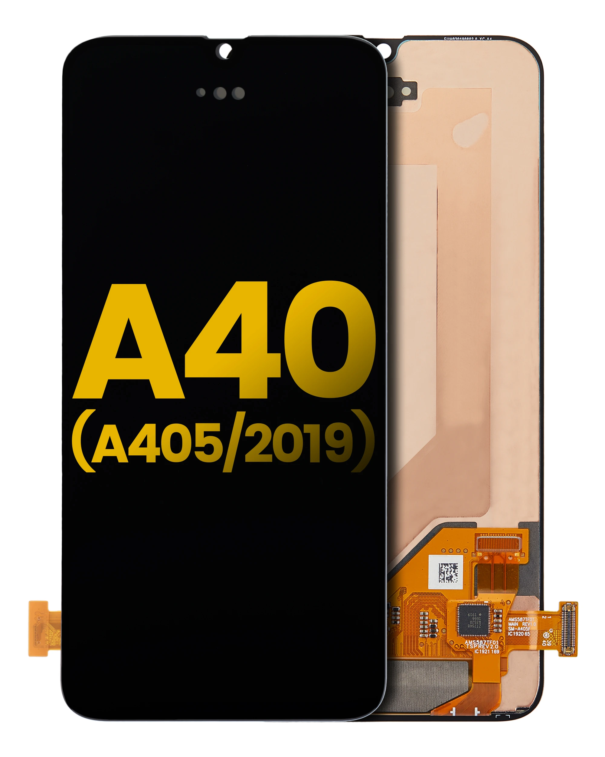 OLED Assembly Without Frame For Samsung Galaxy A40 (A405 / 2019)