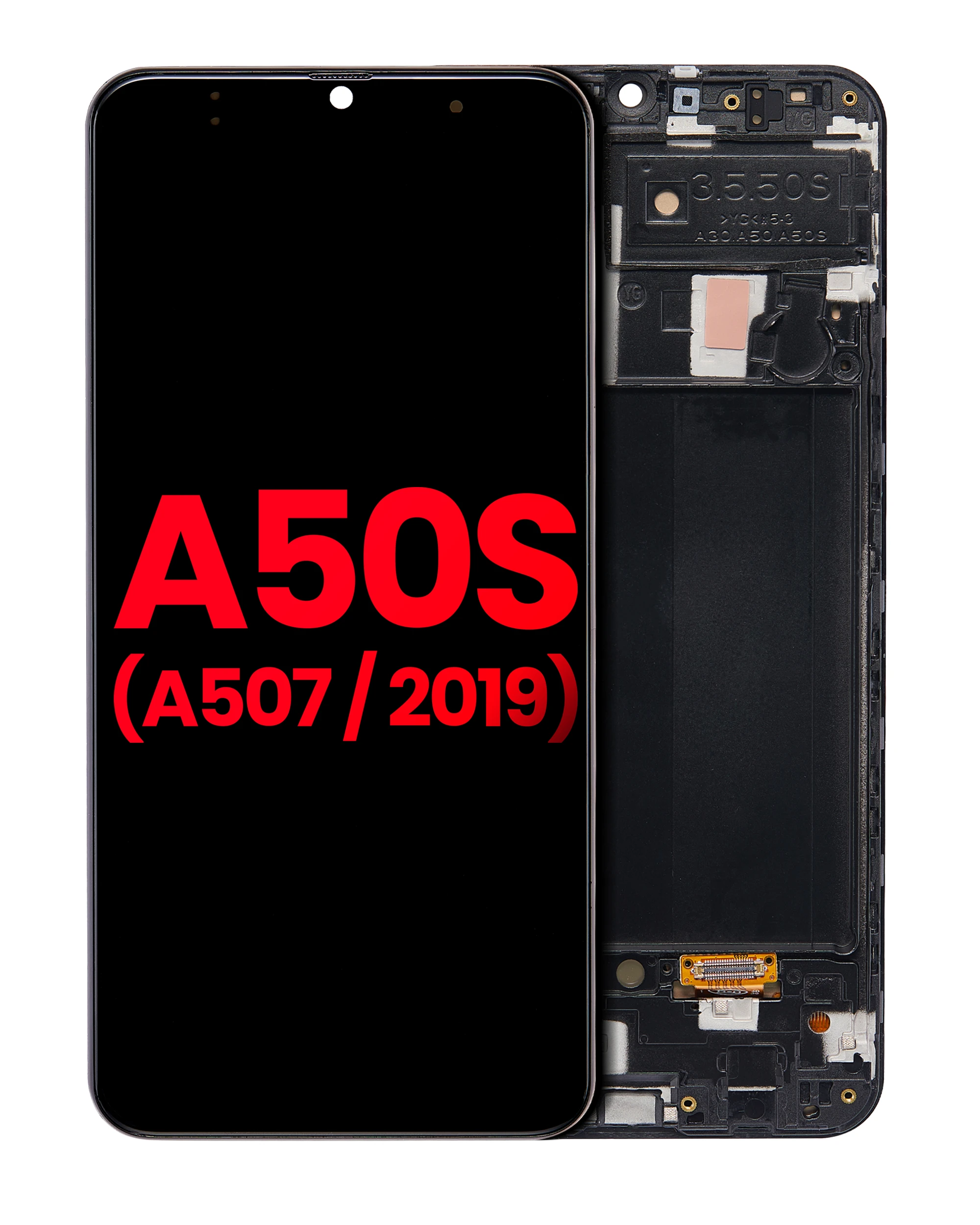 OLED Assembly With Frame For Samsung Galaxy A50s (A507 / 2019)