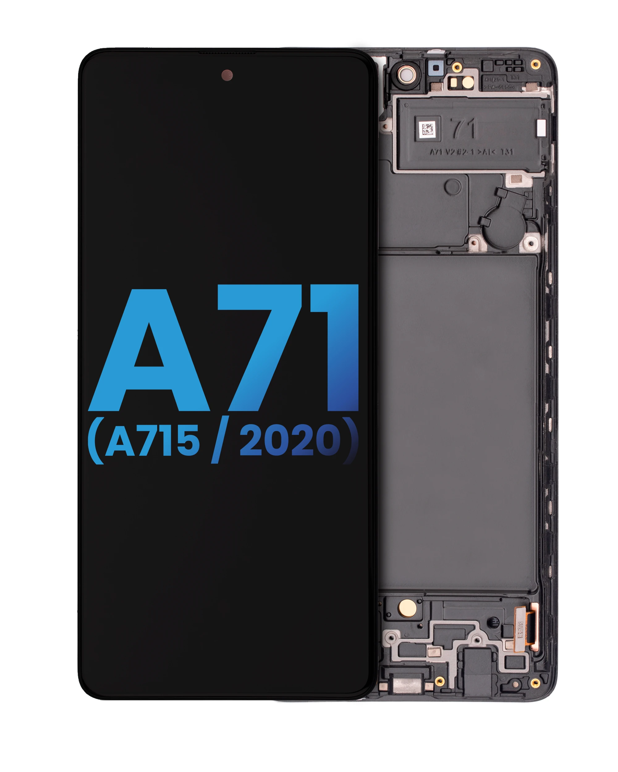 LCD Assembly With Frame (Without Finger Print Sensor) For Samsung Galaxy A71 (A715 / 2020)