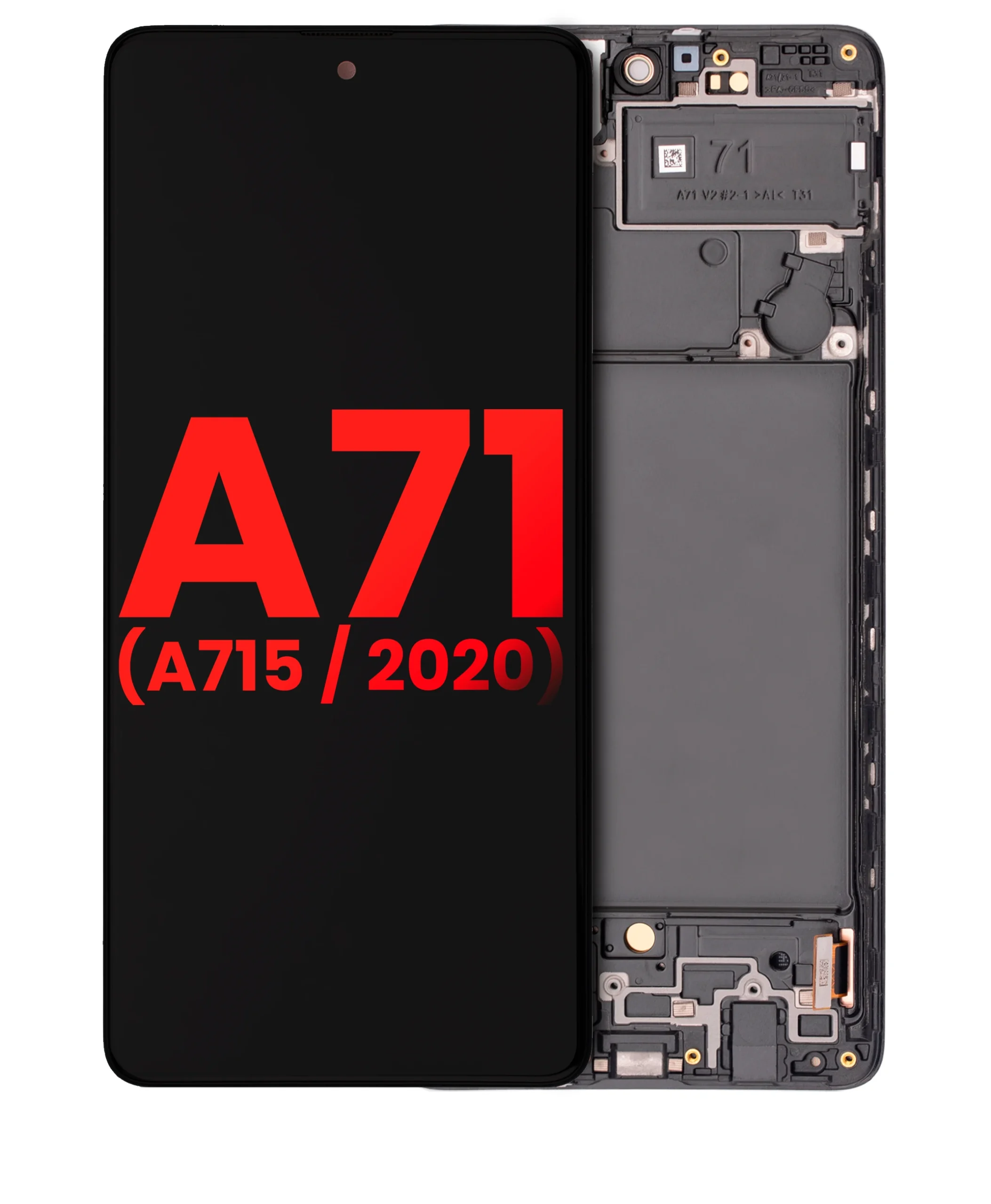 OLED Assembly With Frame For Samsung Galaxy A71 (A715 / 2020) (6.36″)