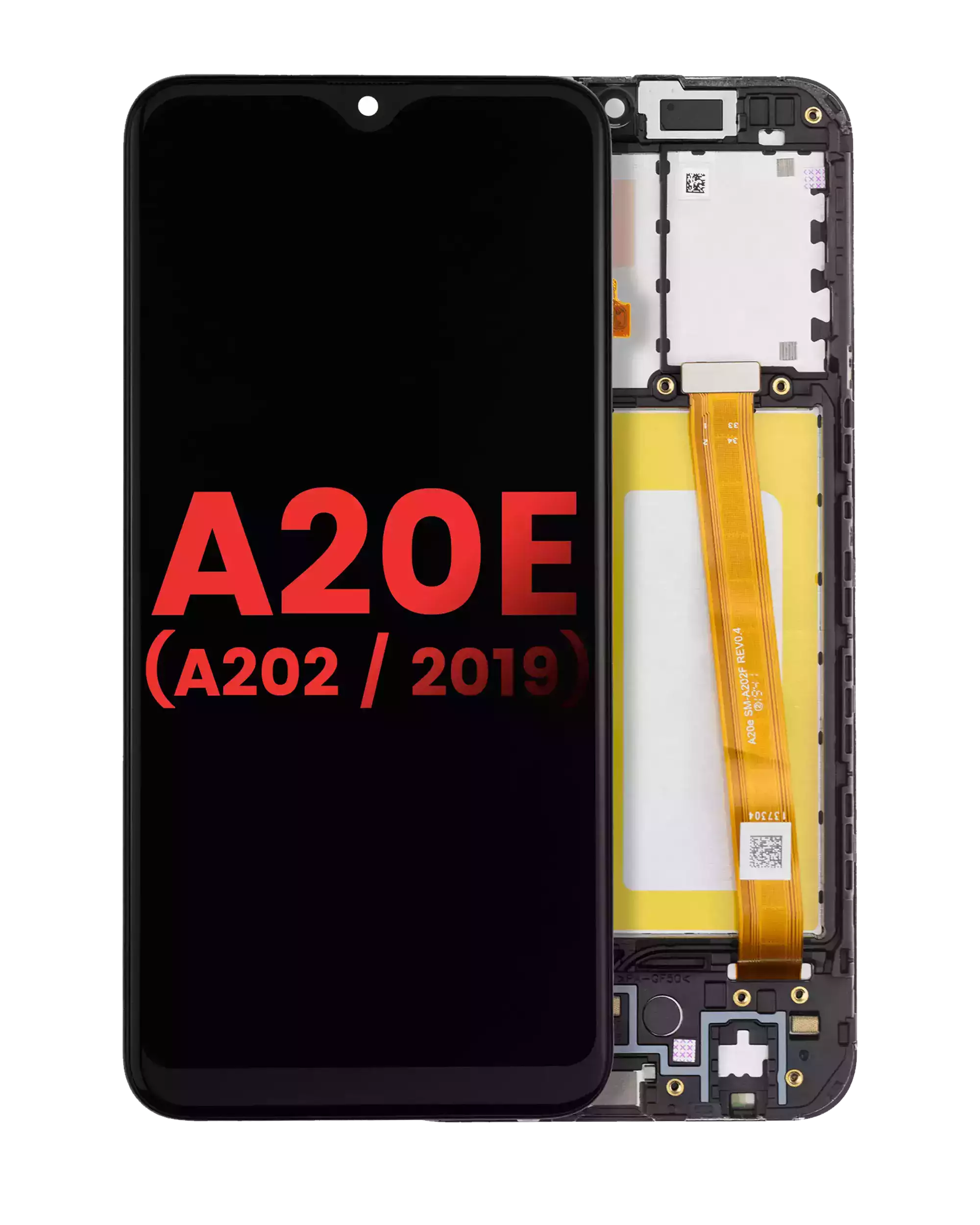LCD Assembly With Frame For Samsung Galaxy A20e (A202 / 2019)