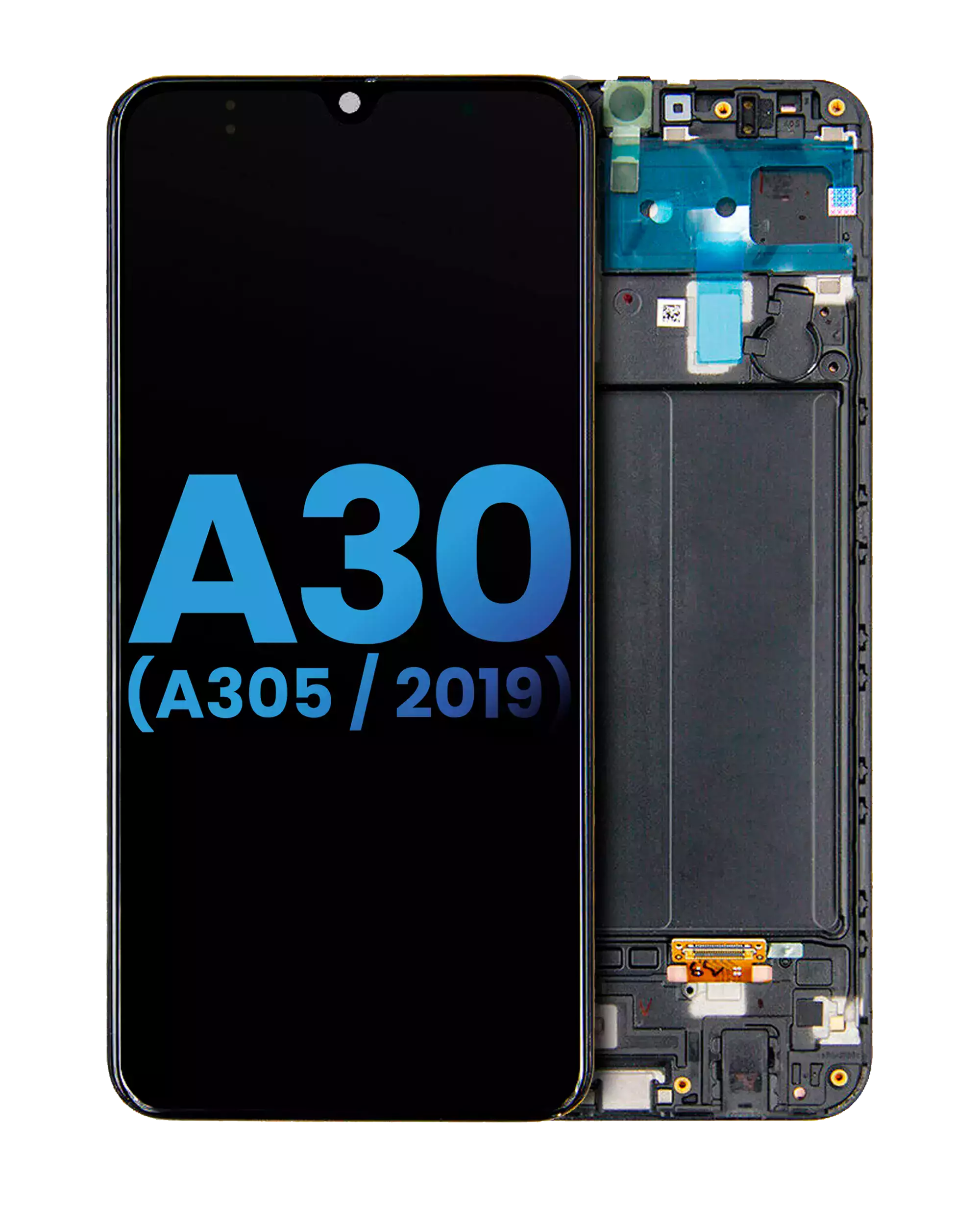 LCD Assembly With Frame For Samsung Galaxy A30 (A305 / 2019)
