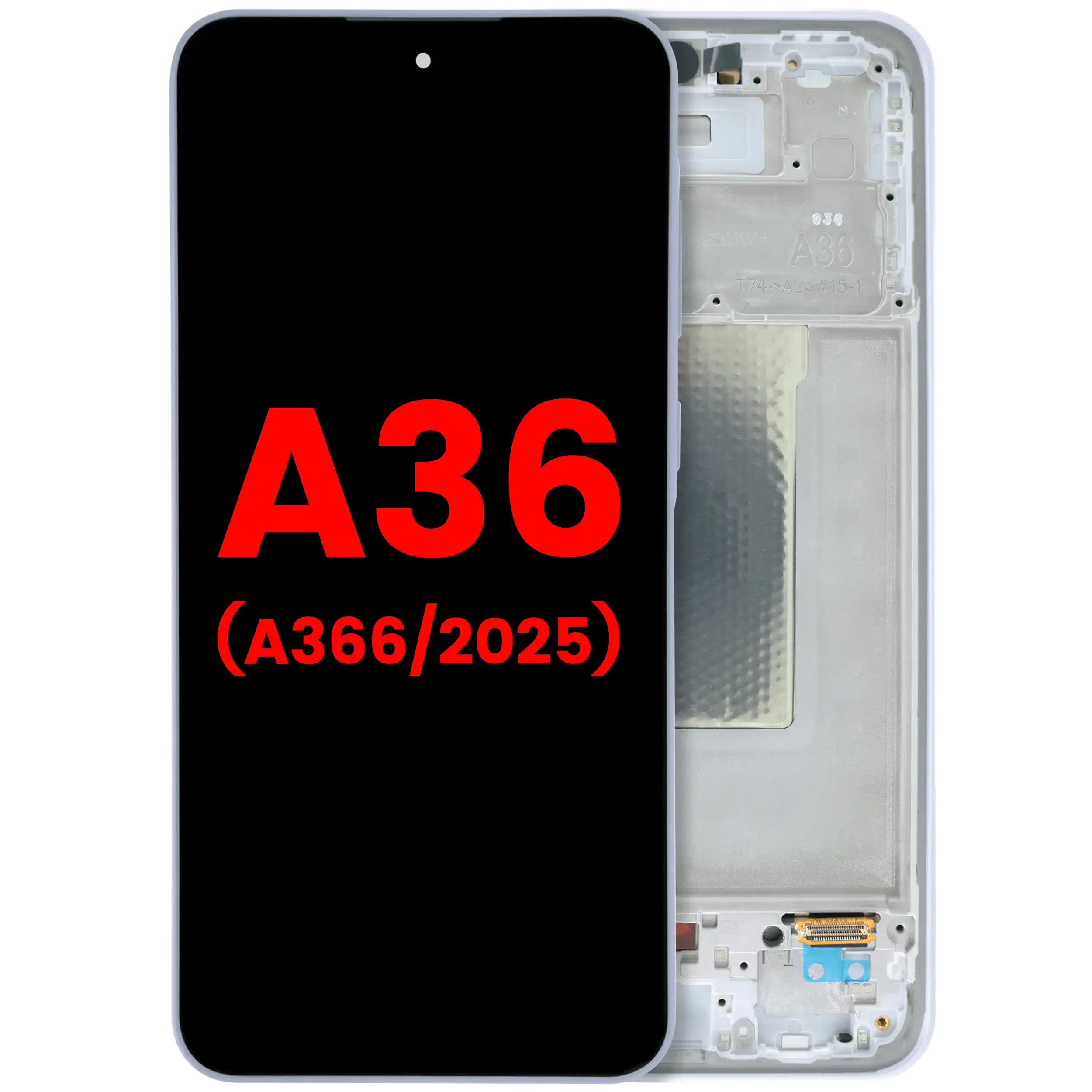 OLED Assembly With Frame For Samsung Galaxy A36 5G (A366 / 2025) (Lavender)