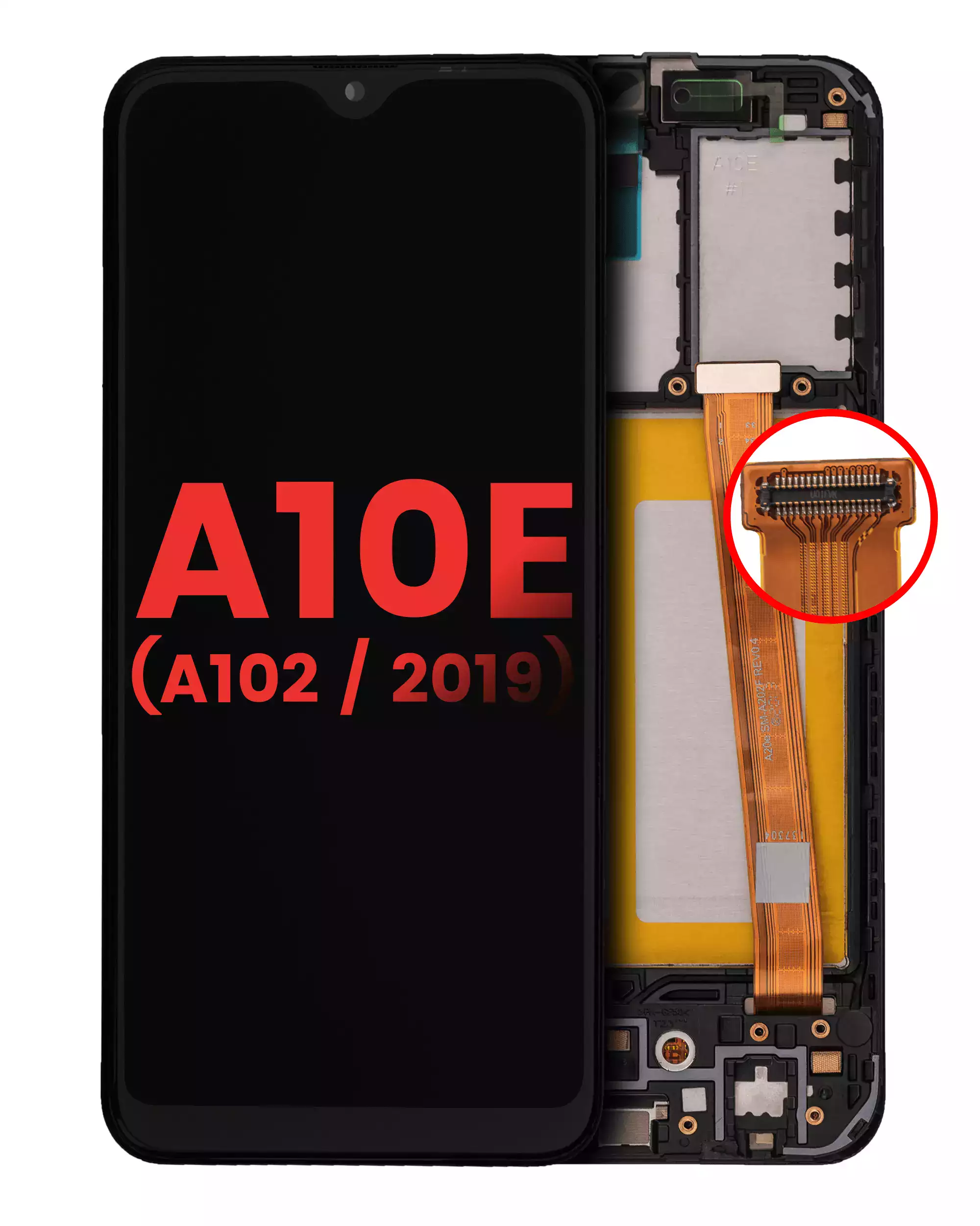 LCD Assembly With Frame For Samsung Galaxy A10E (A102 / 2019)