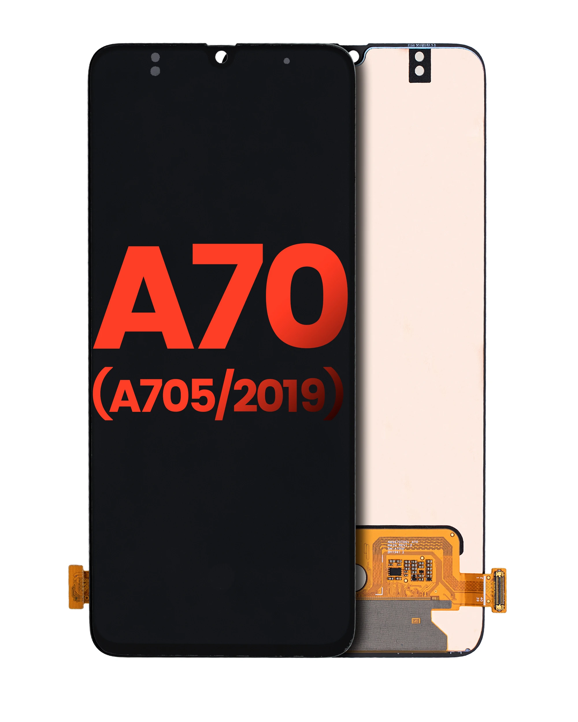 OLED Assembly Without Frame For Samsung Galaxy A70 (A705 / 2019) (6.67″)