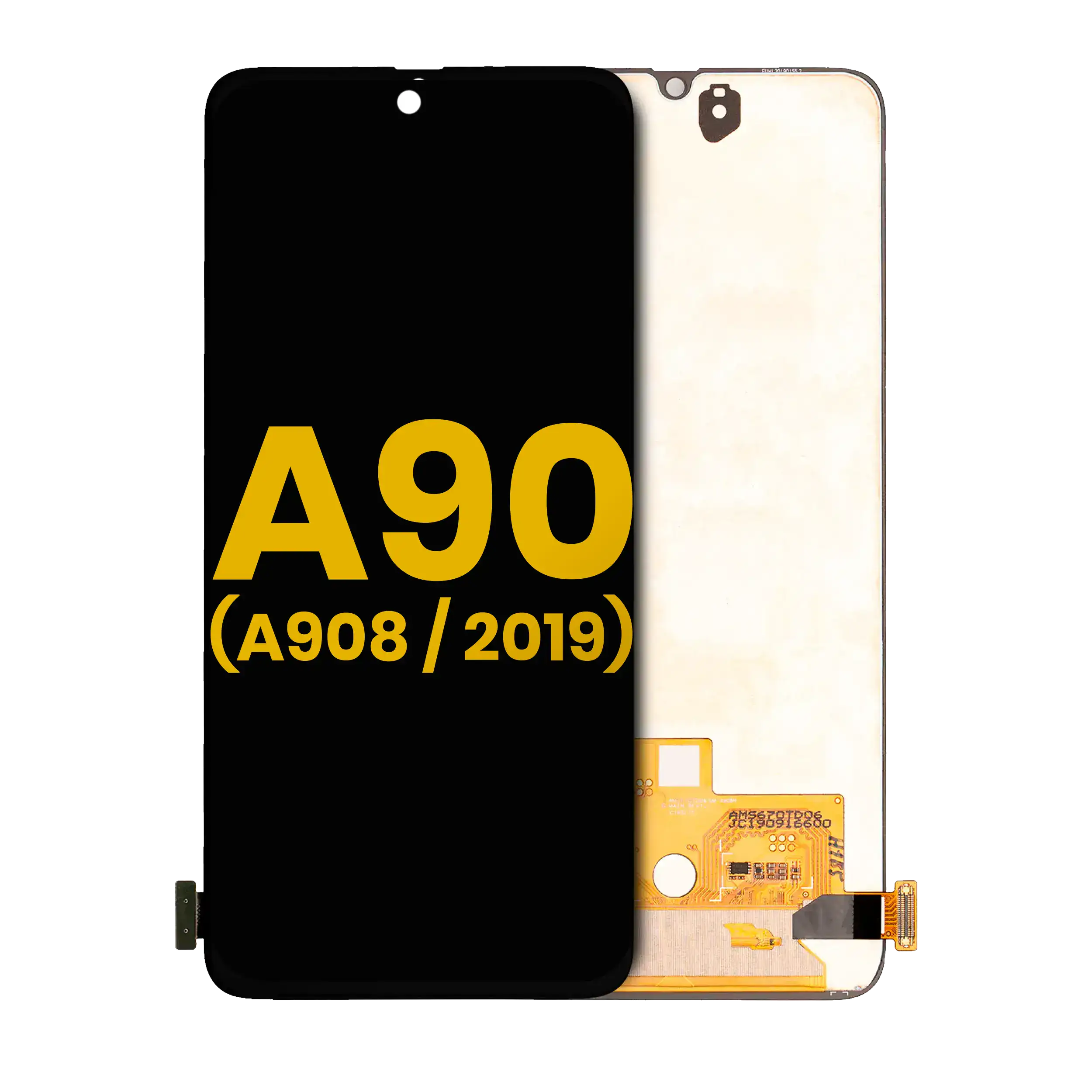 OLED Assembly Without Frame For Samsung Galaxy A90 5G (A908 / 2019) (Black)