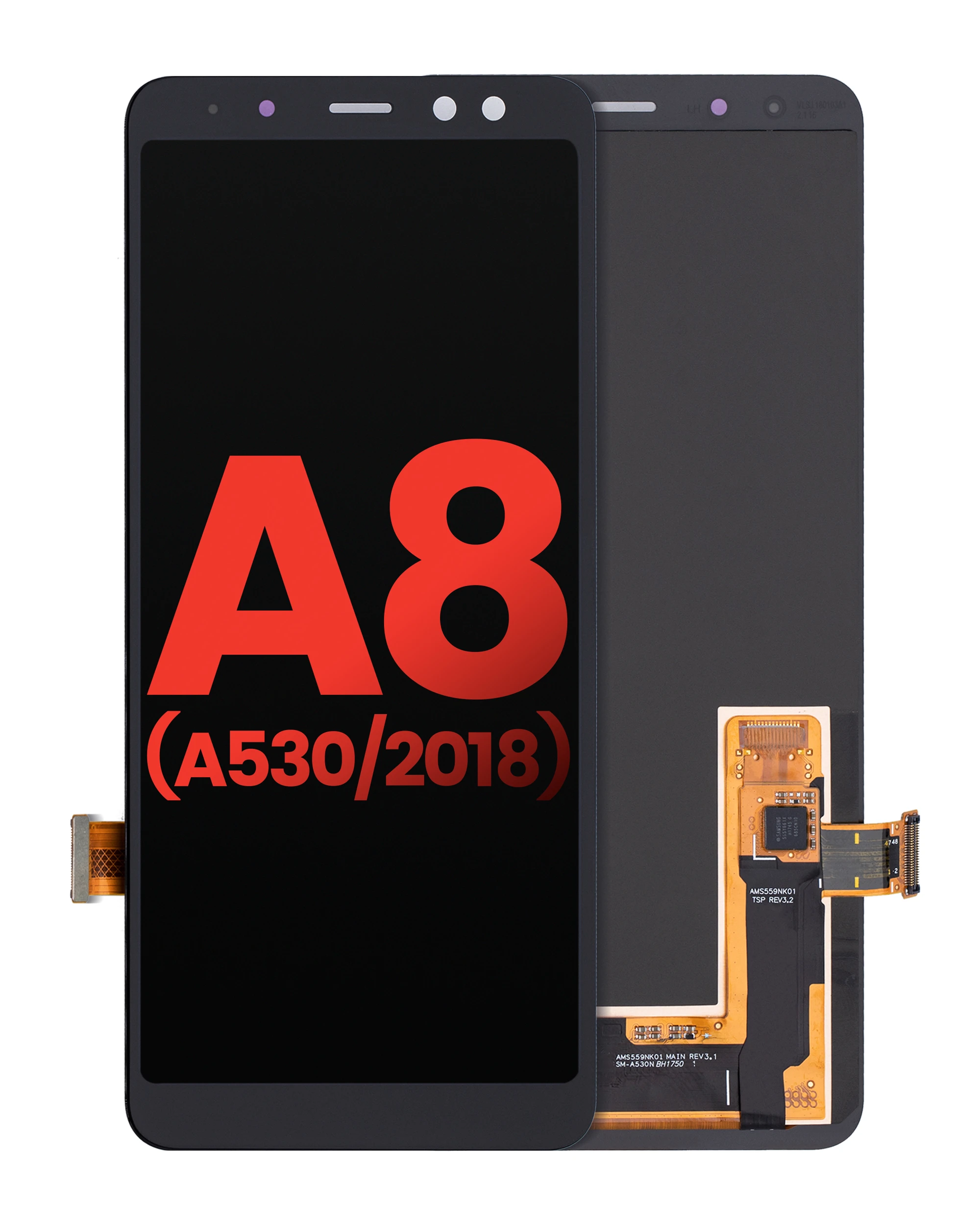 OLED Assembly Without Frame For Samsung Galaxy A8 (A530 / 2018)