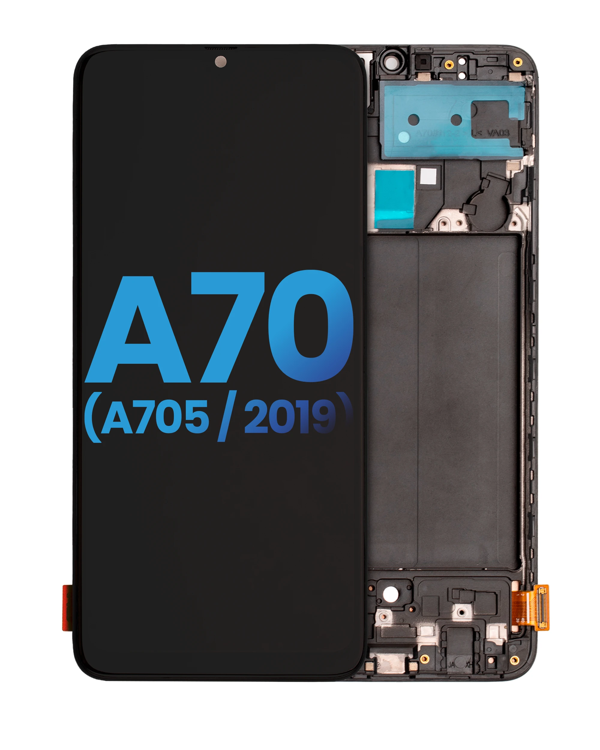 LCD Assembly With Frame For Samsung Galaxy A70 (A705 / 2019) (Without Fingerprint Scanner)