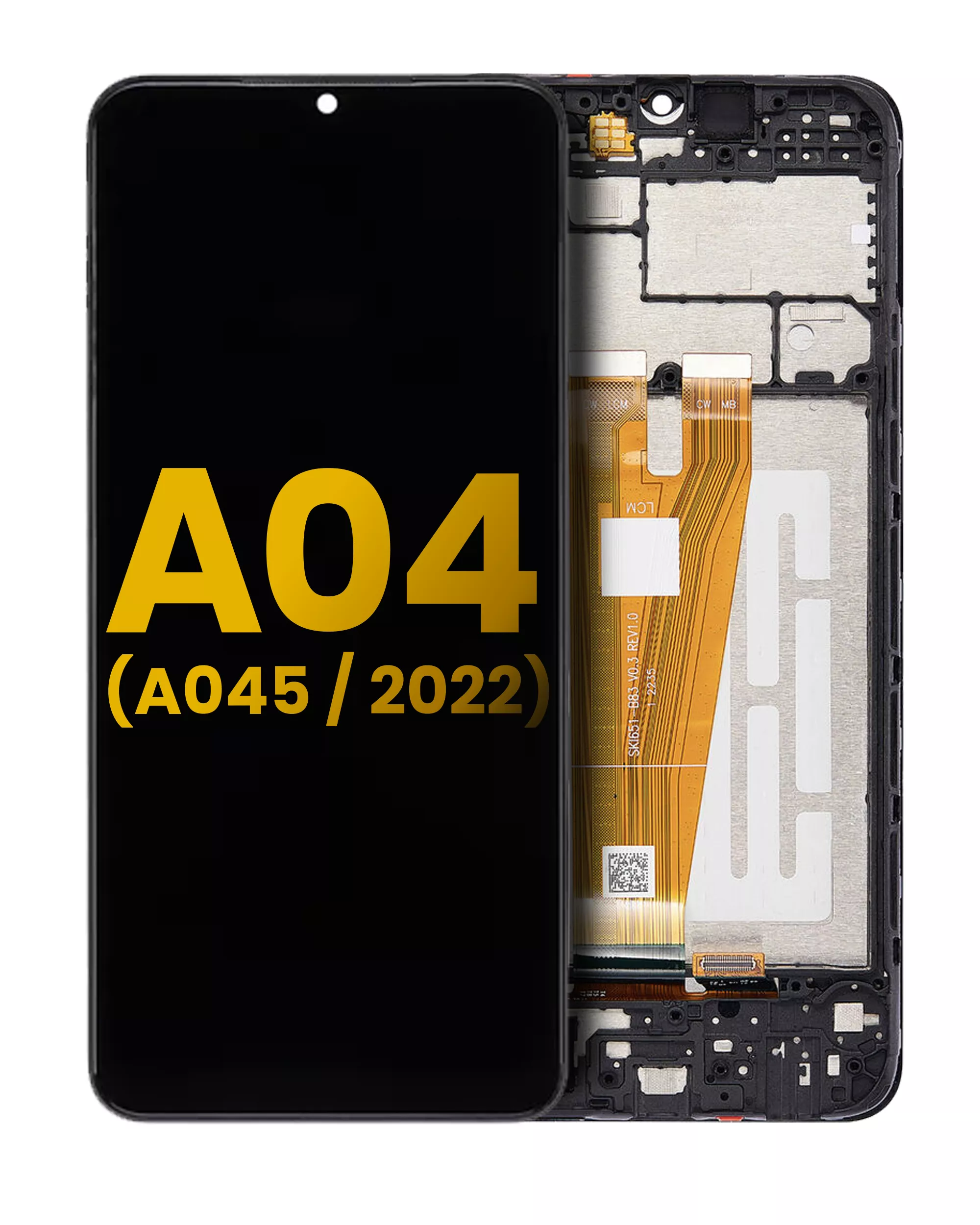 LCD Assembly With Frame For Samsung Galaxy A04 (A045 / 2022)