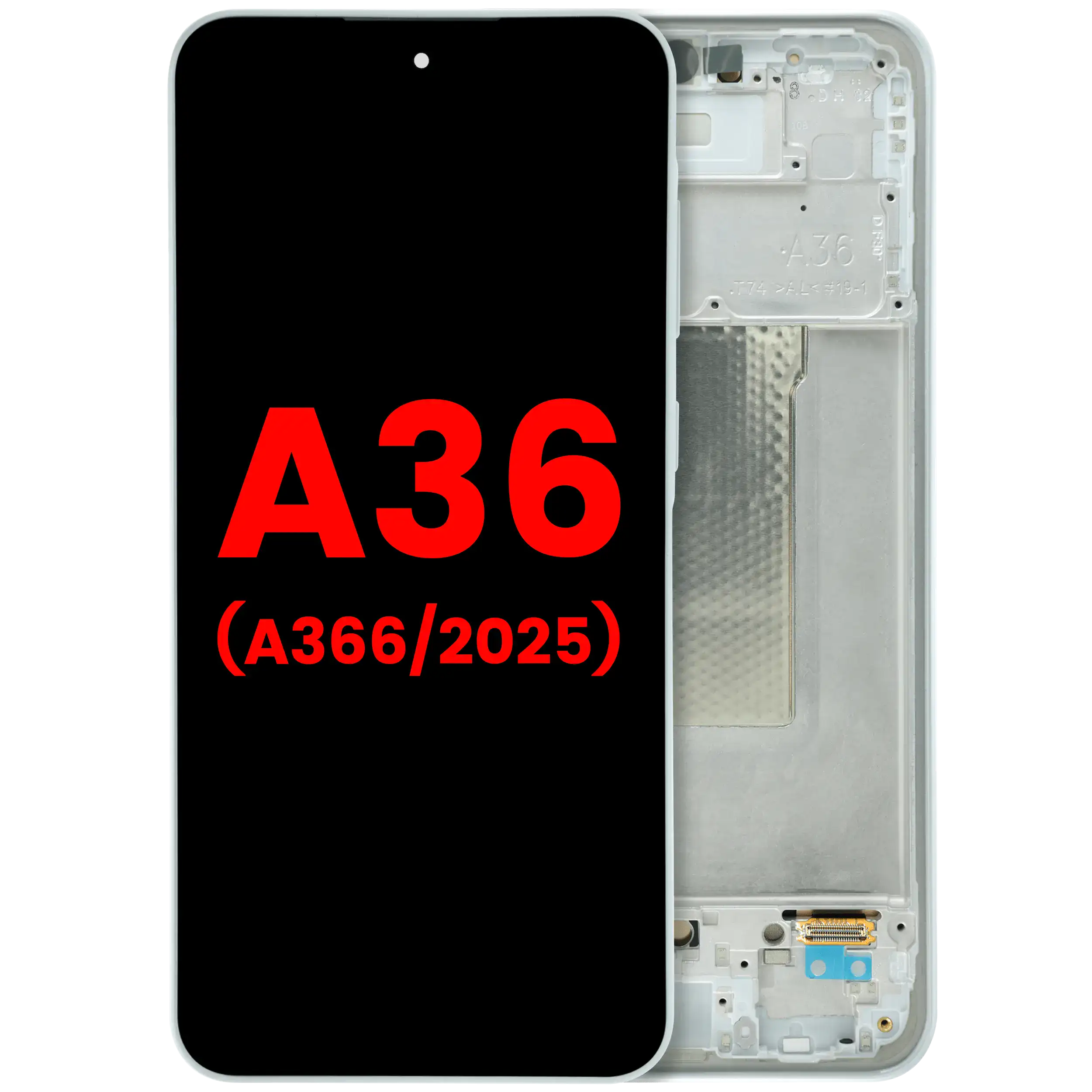 OLED Assembly With Frame For Samsung Galaxy A36 5G (A366 / 2025) (White)