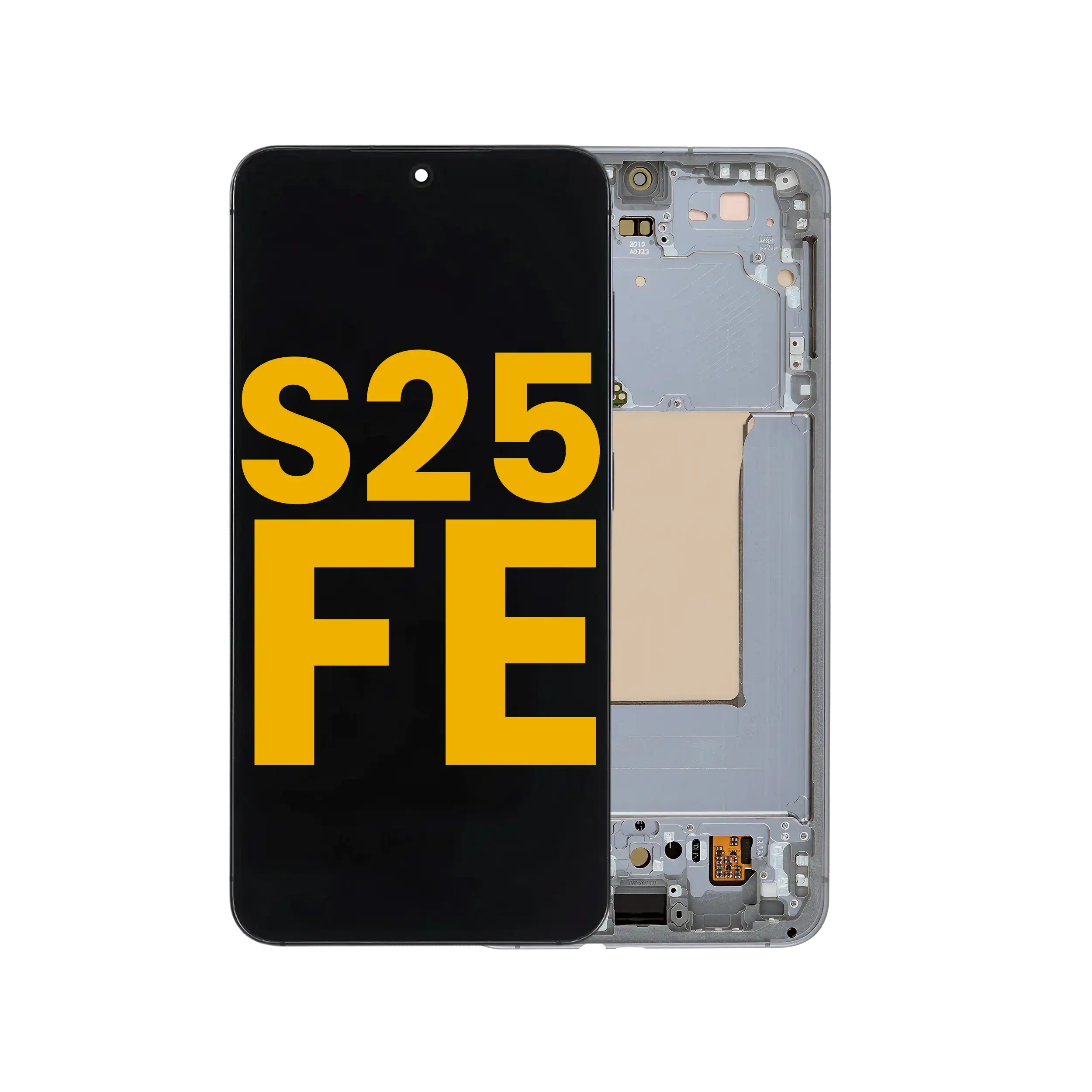 OLED Assembly With Frame For Samsung Galaxy S25 FE 5G (US & International Version) (Jetblack)