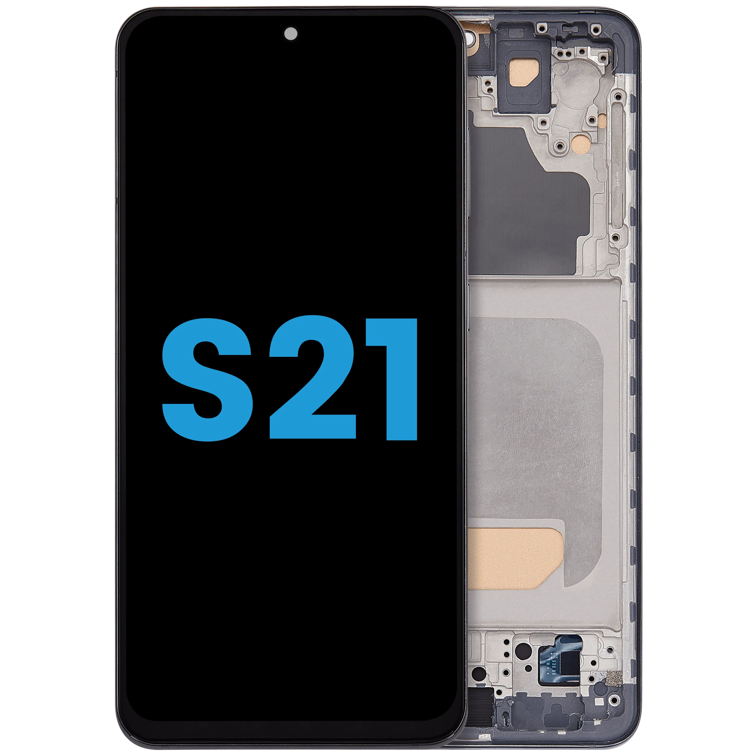 LCD Assembly With Frame (Without FingerPrint Sensor) For Samsung Galaxy S21 5G (Phantom Gray)