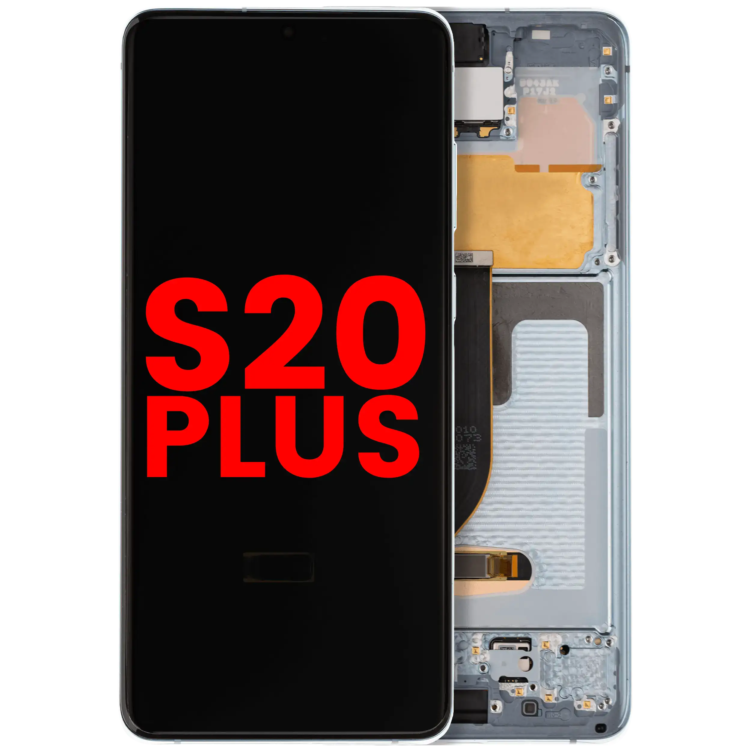OLED Assembly With Frame For Samsung Galaxy S20 Plus 5G (Aftermarket Plus) (Cloud Blue)