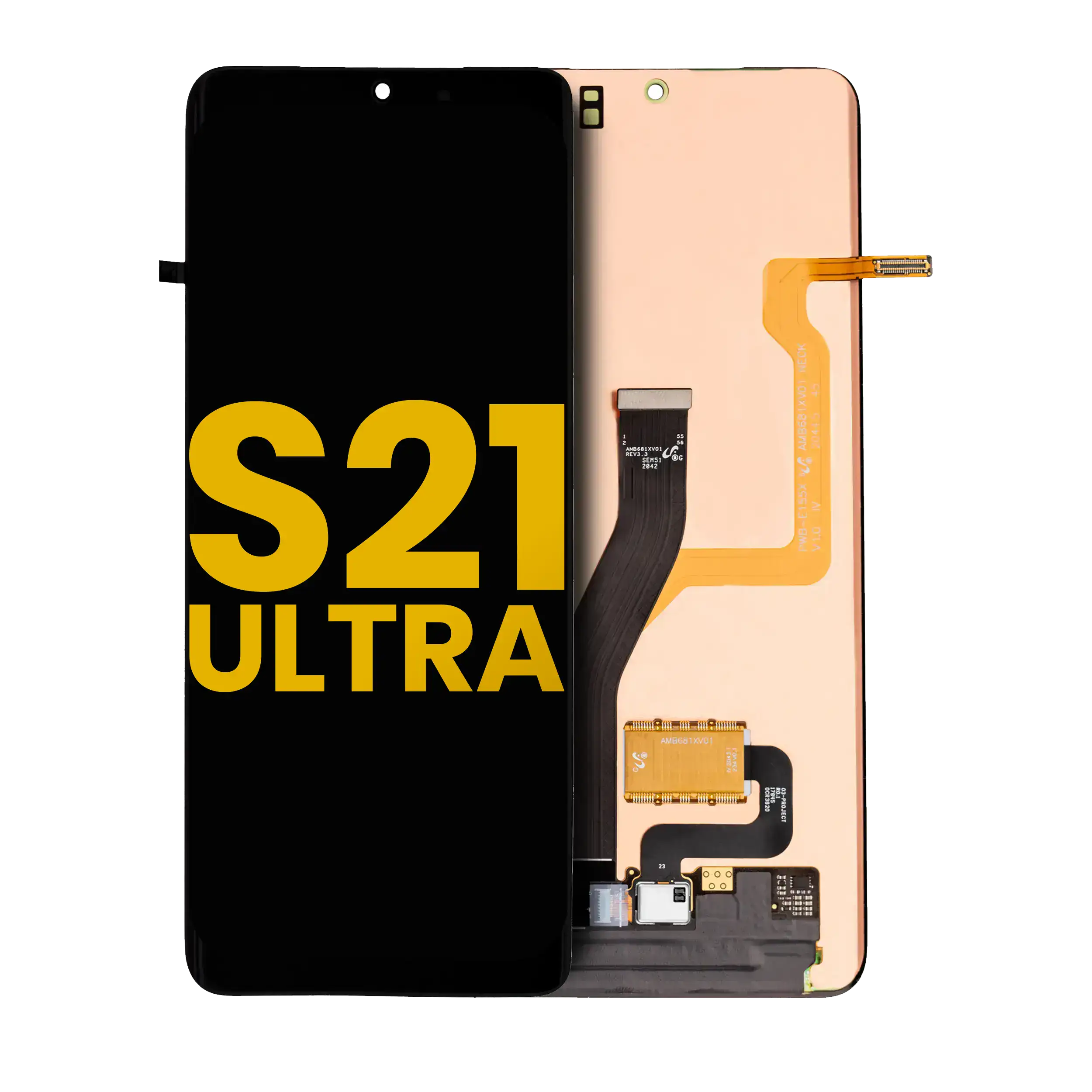 OLED Assembly Without Frame For Samsung Galaxy S21 Ultra 5G