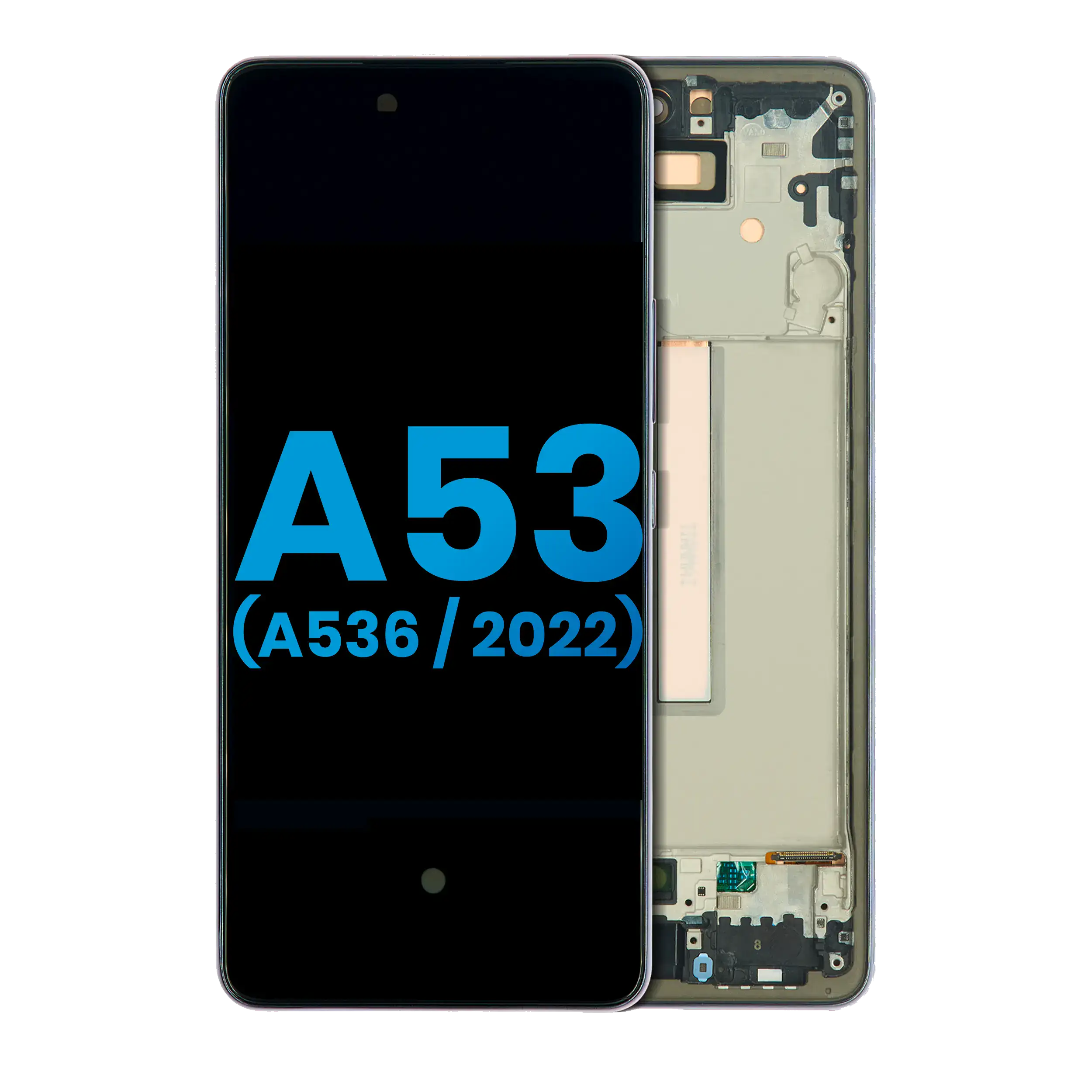 LCD Assembly With Frame For Samsung Galaxy A53 5G (A536 / 2022) (Without Finger Print Sensor) (Black)