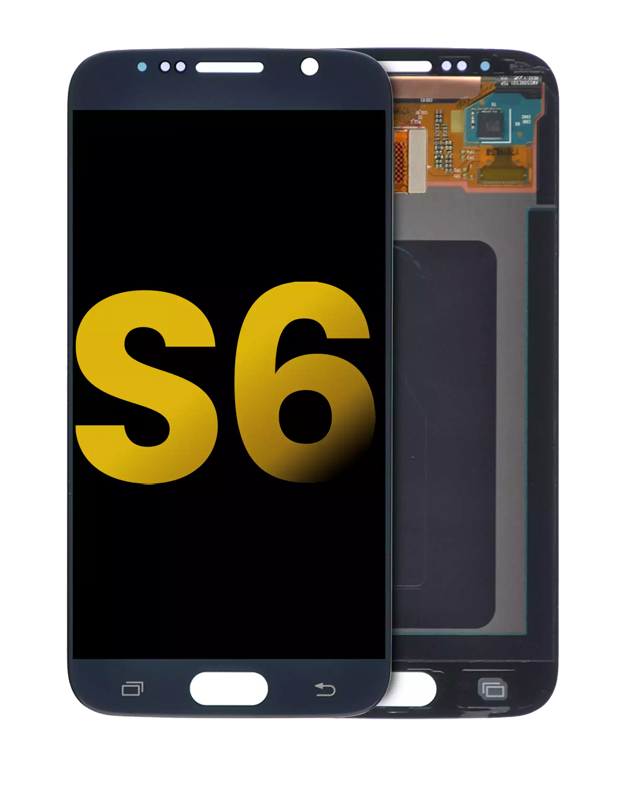 OLED Assembly Without Frame For Samsung Galaxy S6 (Black Sapphire)