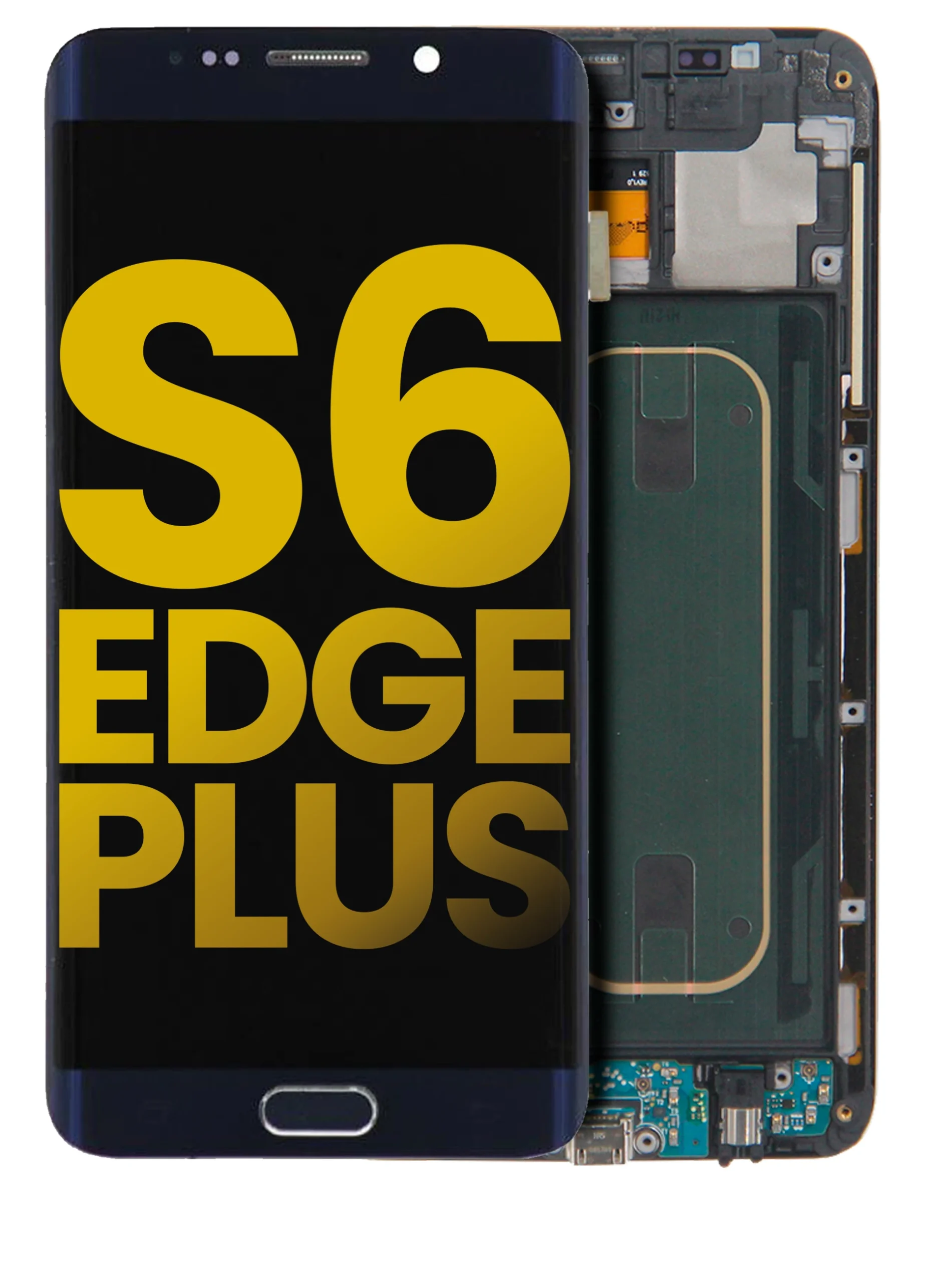 OLED Assembly With Frame For Samsung Galaxy S6 Edge Plus (AT&T / T-Mobile / International) (Black Sapphire)