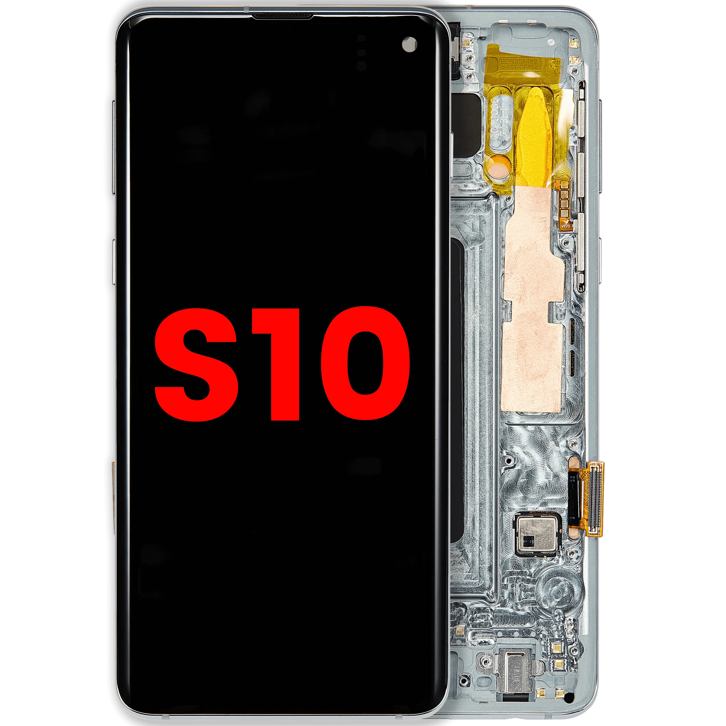 OLED Assembly With Frame For Samsung Galaxy S10 (Aftermarket Plus) (Prism Green)