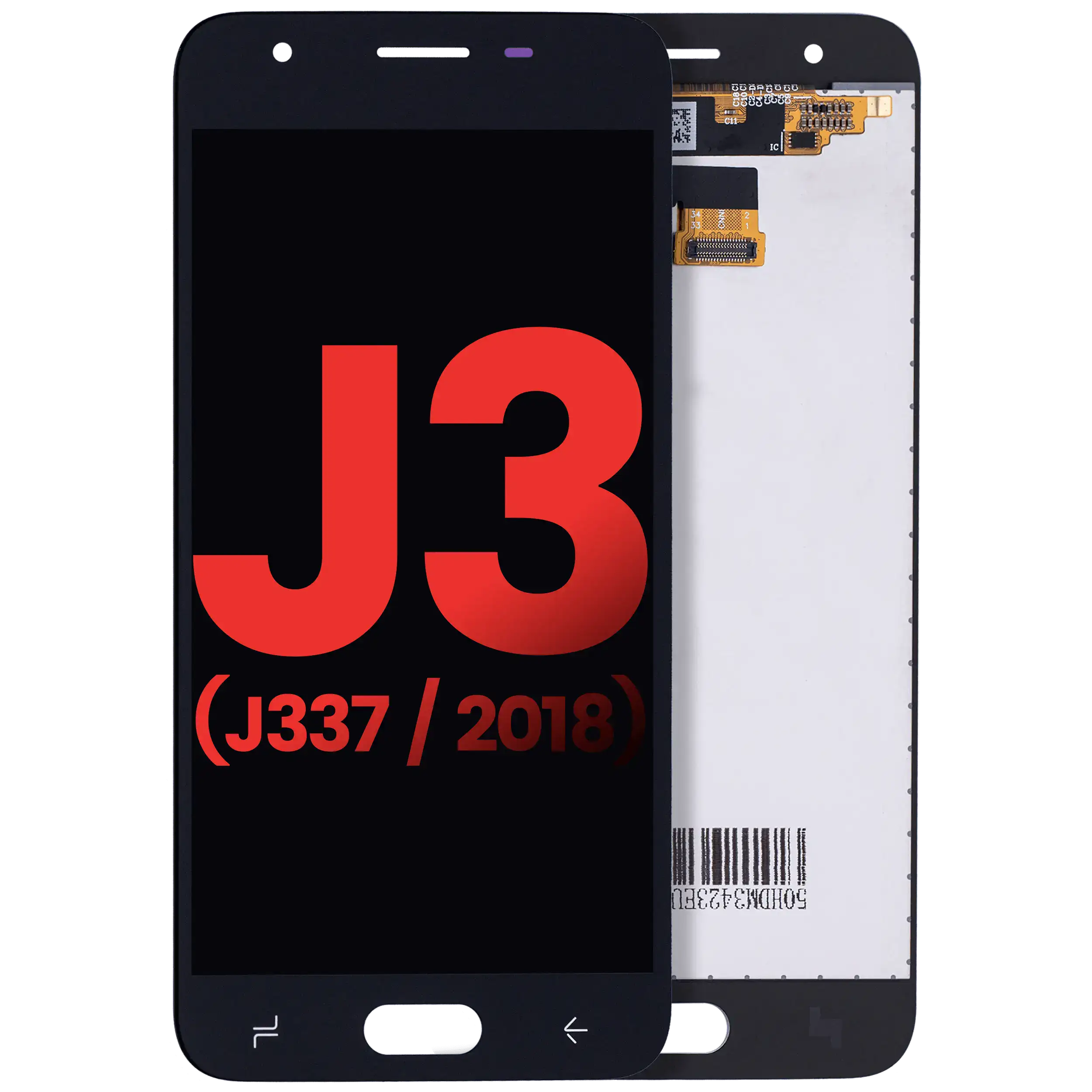 LCD Assembly Without Frame For Samsung Galaxy J3 Star / Aura / Amp Prime 3 (J337 / 2018) (Aftermarket Plus) (Black)