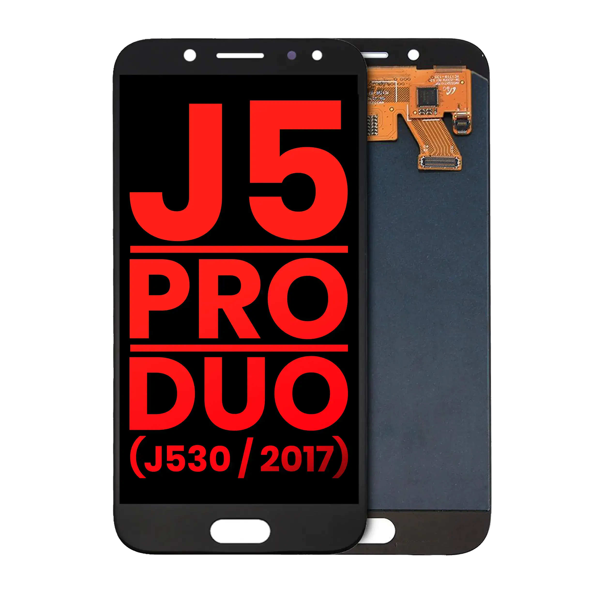 OLED Assembly Without Frame For Samsung Galaxy J5 / Pro / Duo (J530 / 2017) (Aftermarket Plus) (Black)