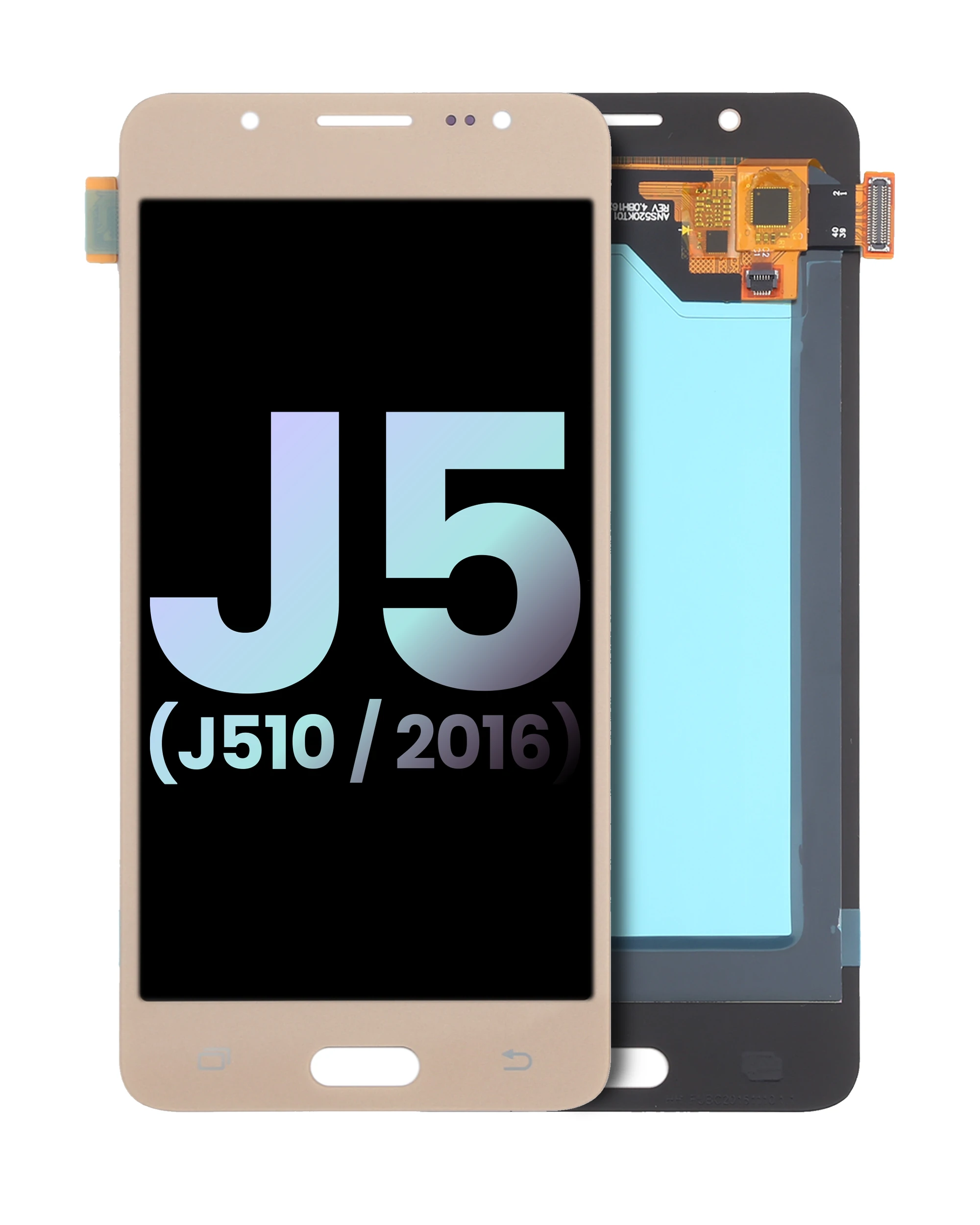 LCD Assembly Without Frame For Samsung Galaxy J5 Duos (J510 / 2016) (Gold)