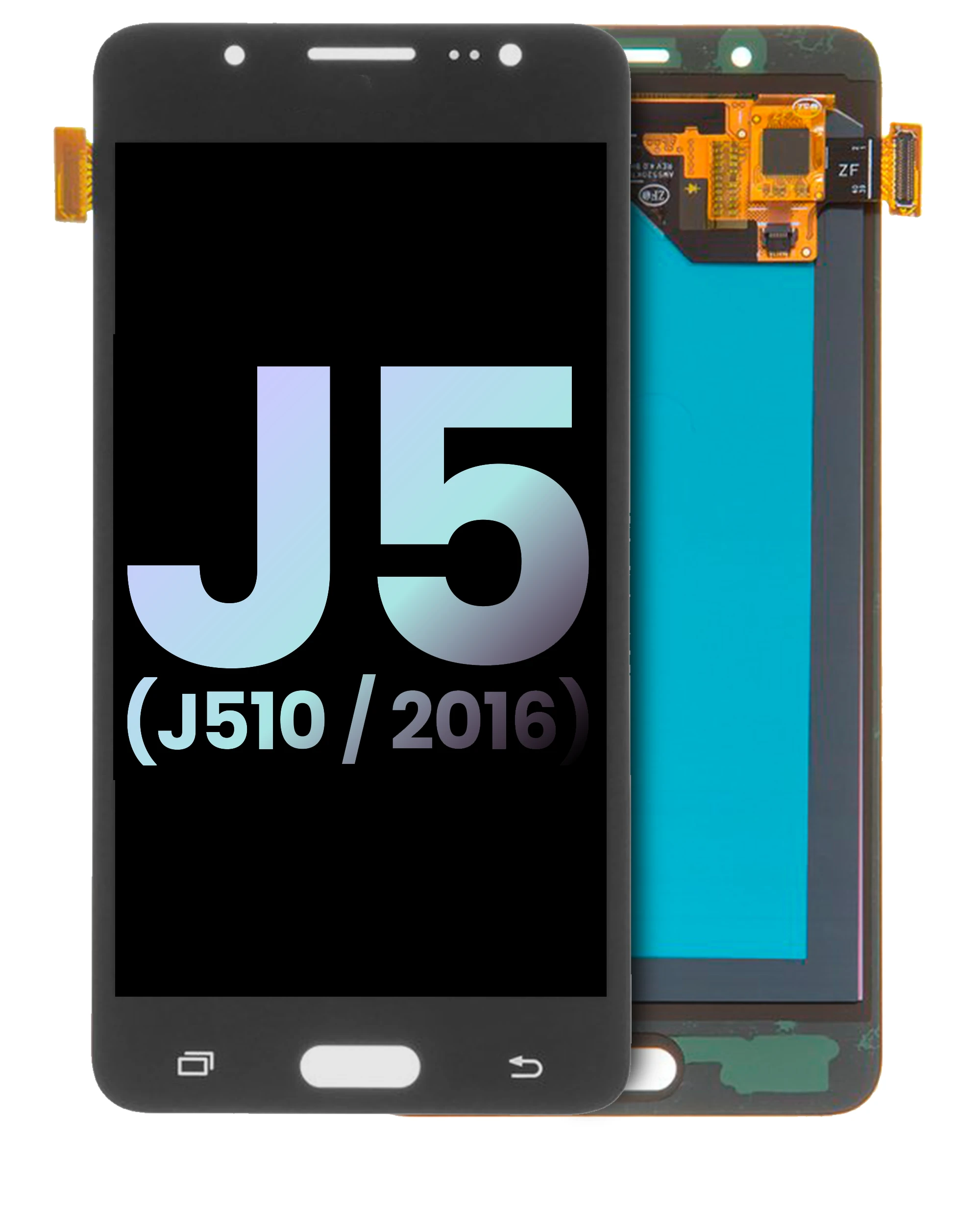 OLED Assembly Without Frame For Samsung Galaxy J5 Duos (J510 / 2016) (Black)