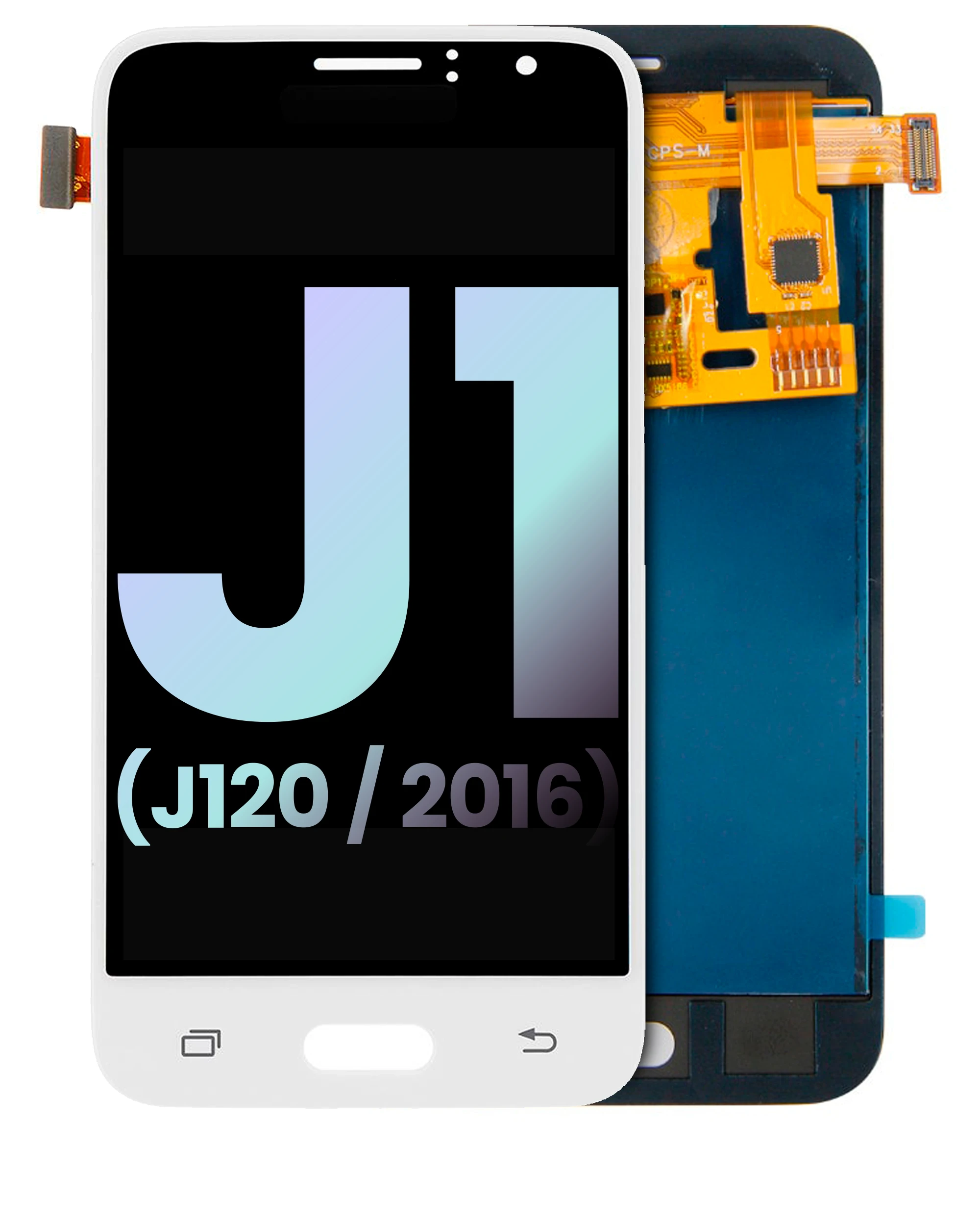 LCD Assembly Without Frame For Samsung Galaxy J1 (J120 / 2016) (White)