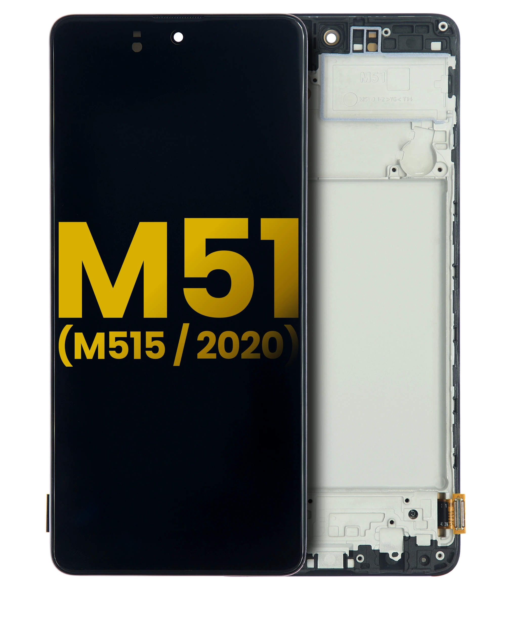 OLED Assembly With Frame For Samsung Galaxy M51 (M515 / 2020)