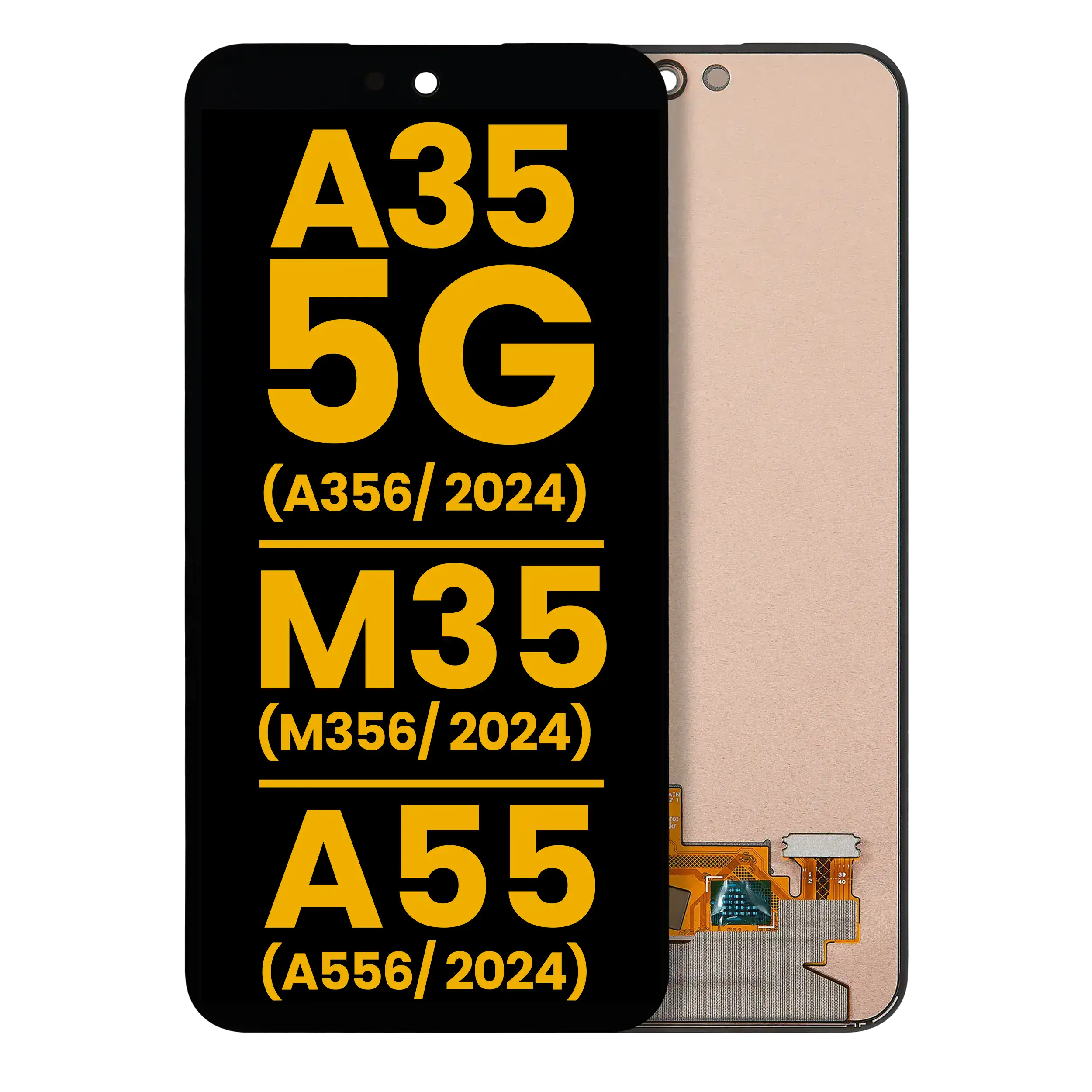 OLED Assembly Without Frame For Samsung Galaxy A35 5G (A356 / 2024) / M35 (M356 / 2024) / A55 (A556 / 2024)