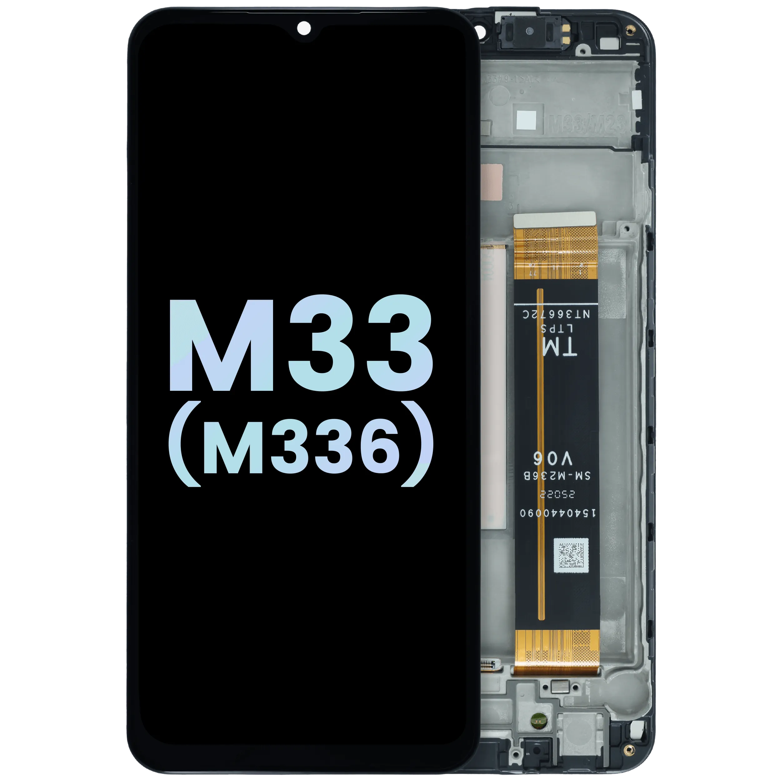 LCD Assembly With Frame Compatible For Samsung Galaxy M33 5G (M336)