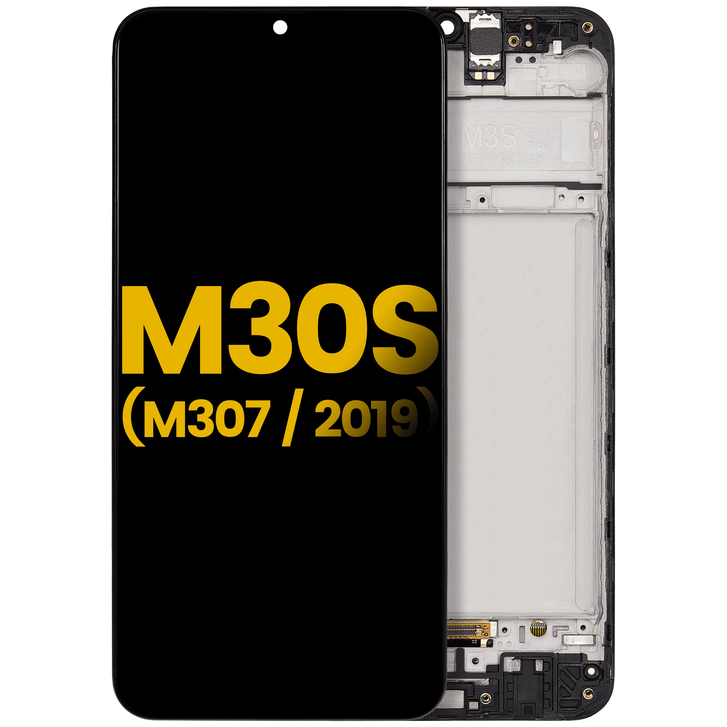 OLED Assembly With Frame For Samsung Galaxy M30S (M307 / 2019)