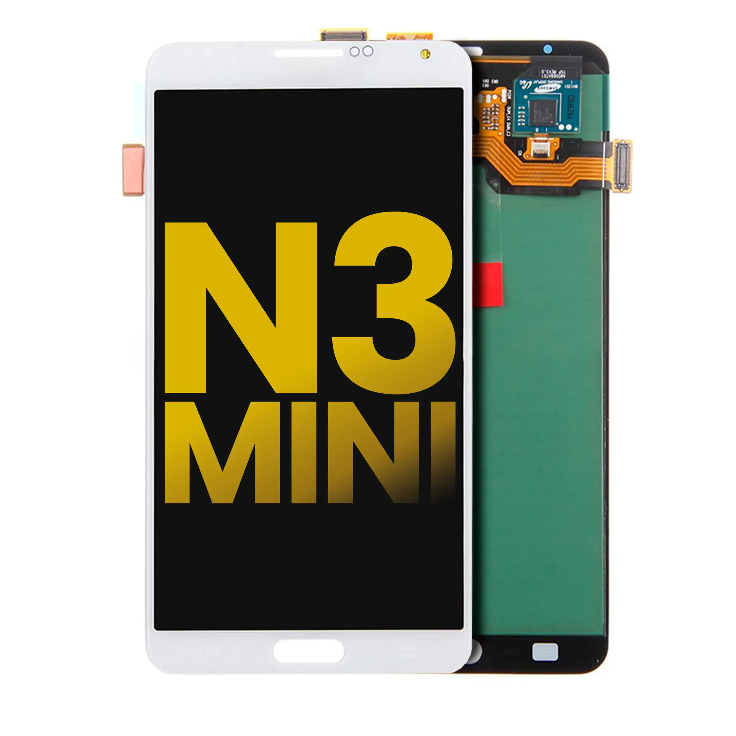 OLED Assembly Without Frame For Samsung Galaxy Note 3 Mini (White)