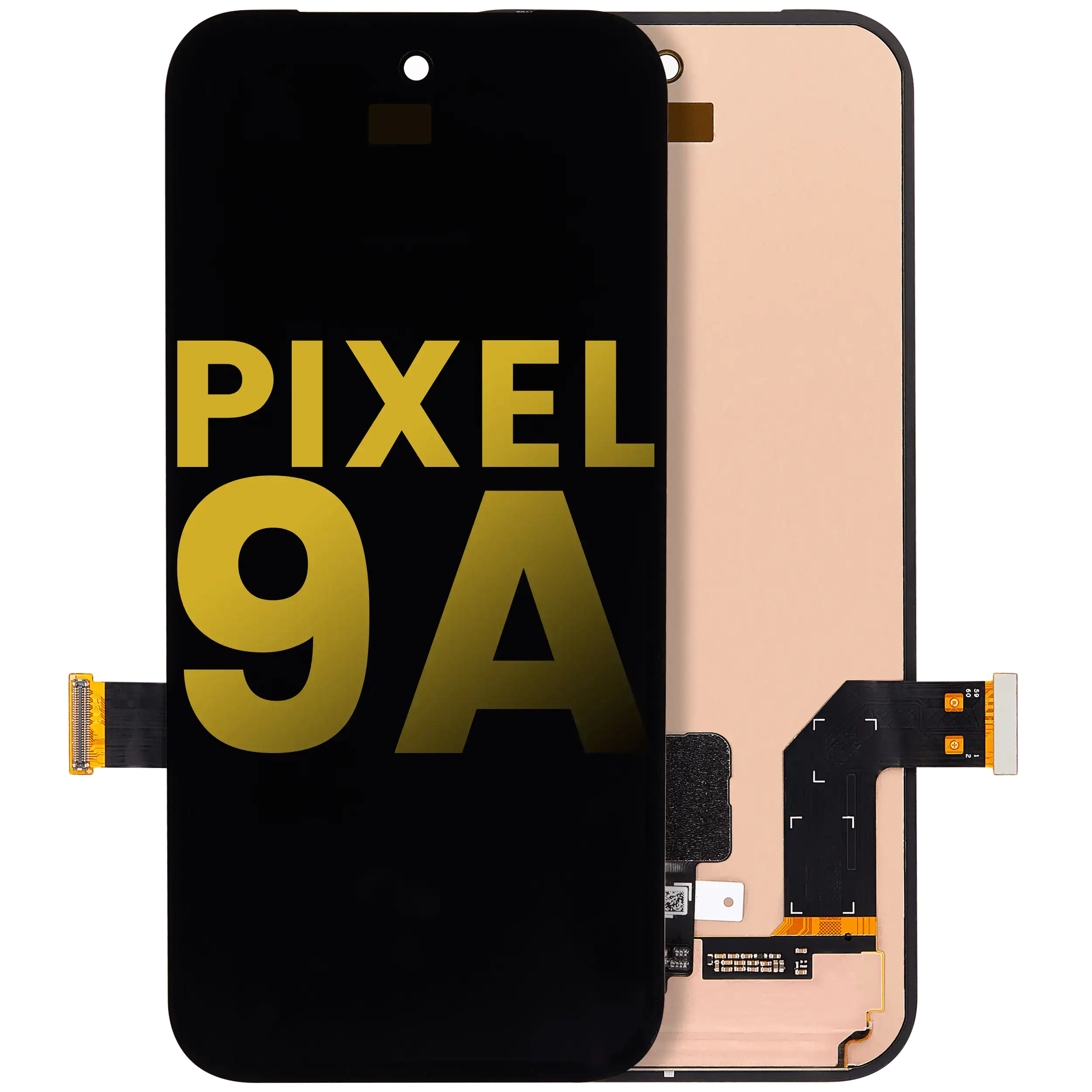 OLED Assembly Without Frame (With Fingerprint Sensor) For Google Pixel 9A