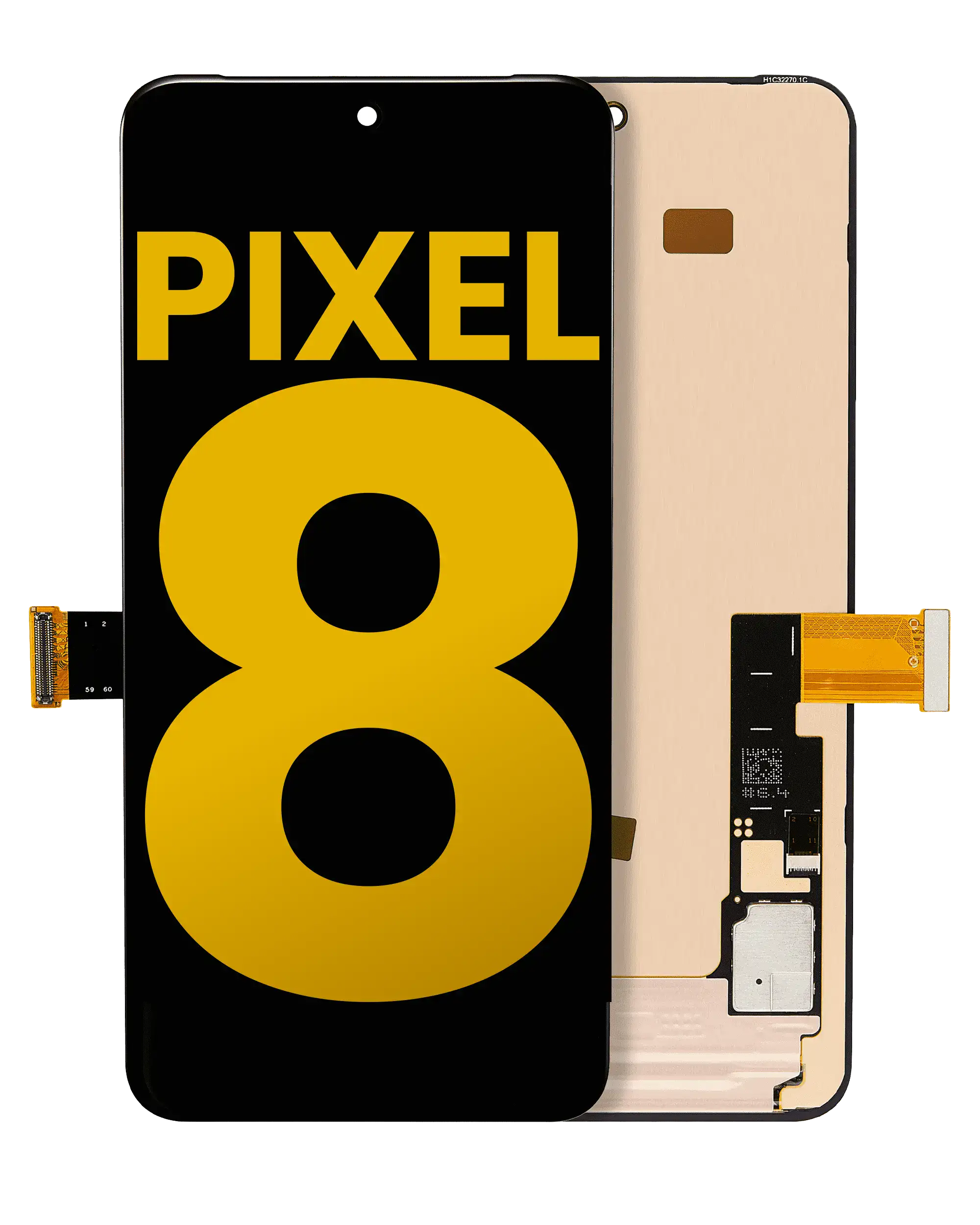 OLED Assembly Without Frame (Without Fingerprint Sensor) For Google Pixel 8
