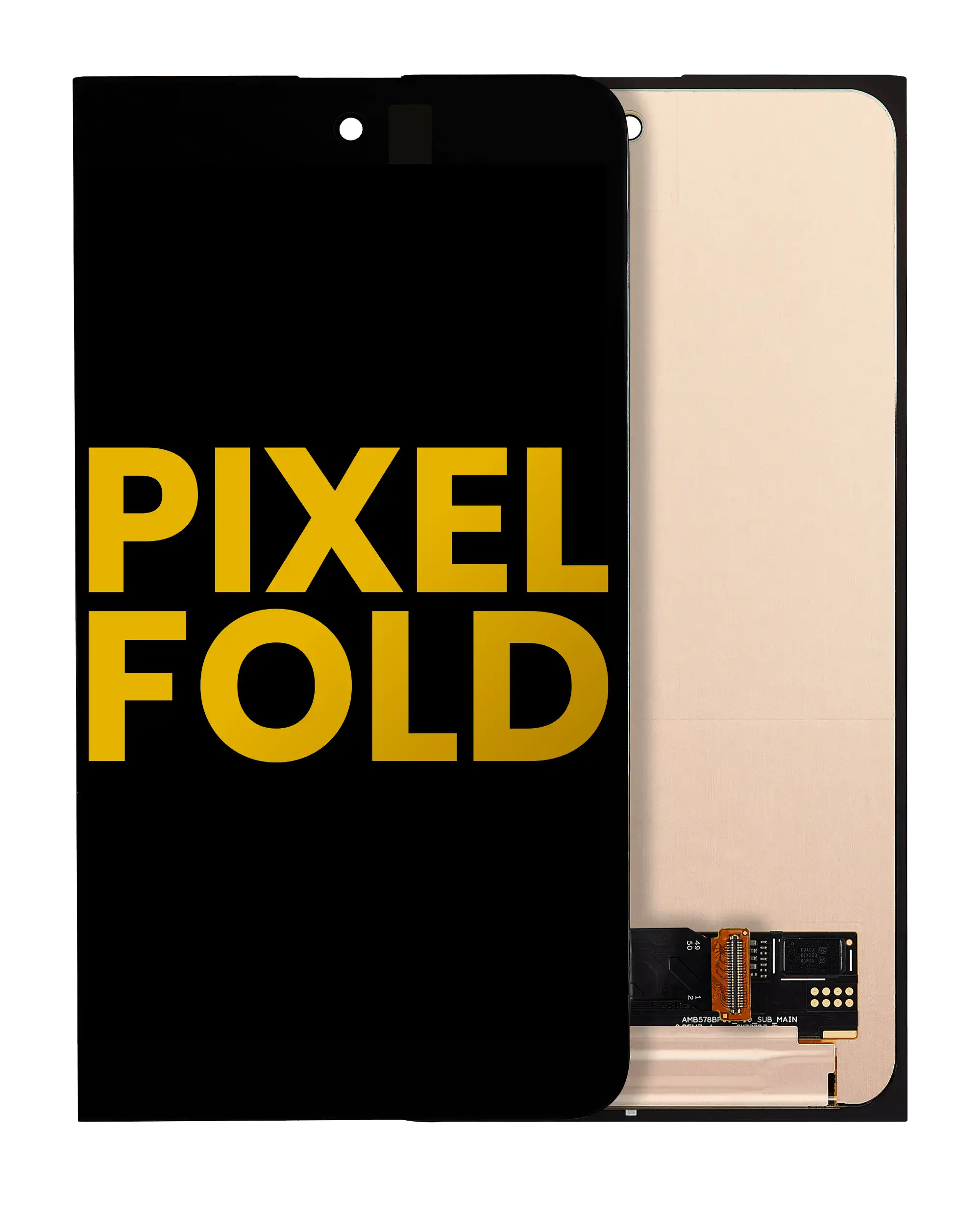 Outer OLED Assembly Without Frame For Google Pixel Fold