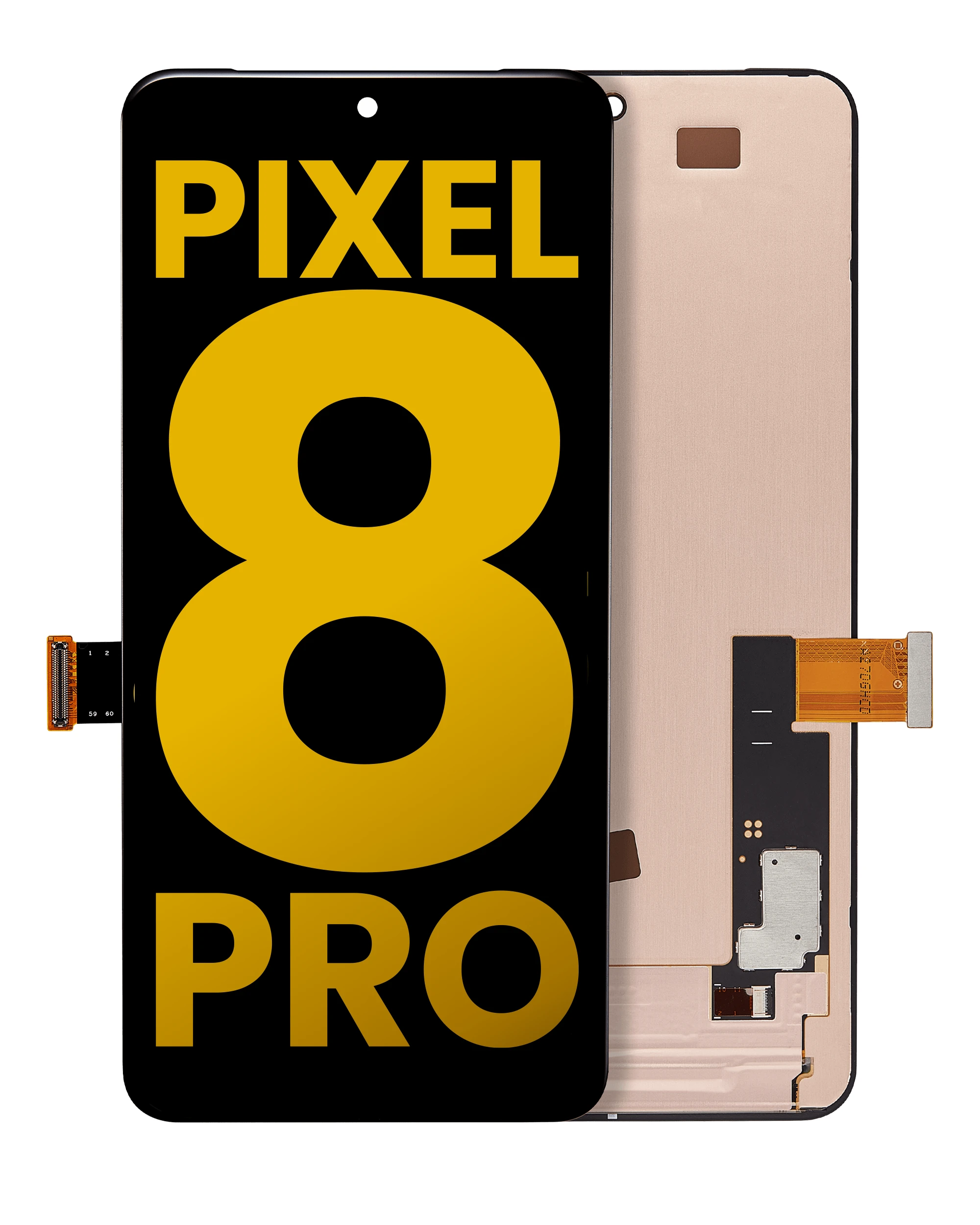 OLED Assembly Without Frame (Without Fingerprint Sensor) For Google Pixel 8 Pro