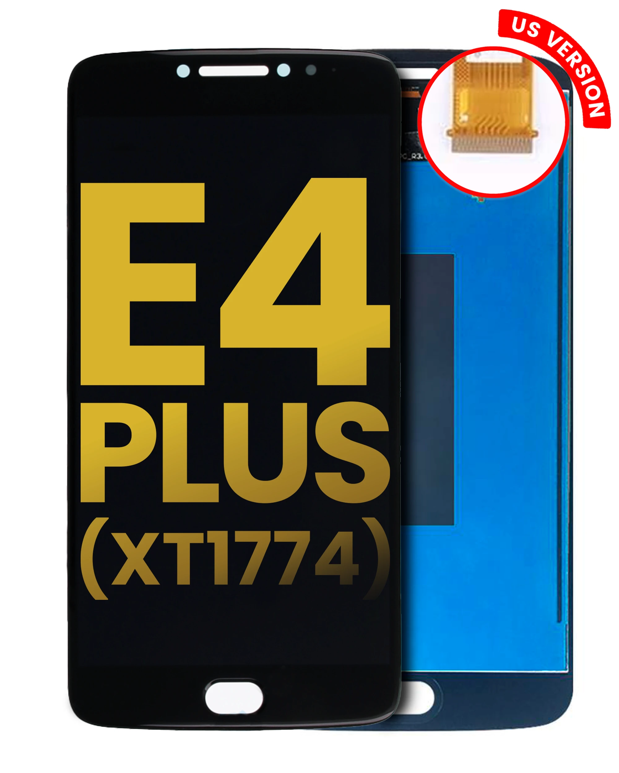 LCD Assembly Without Frame For Motorola Moto E4 Plus (XT1770 / 2017) (US Version) (Black)