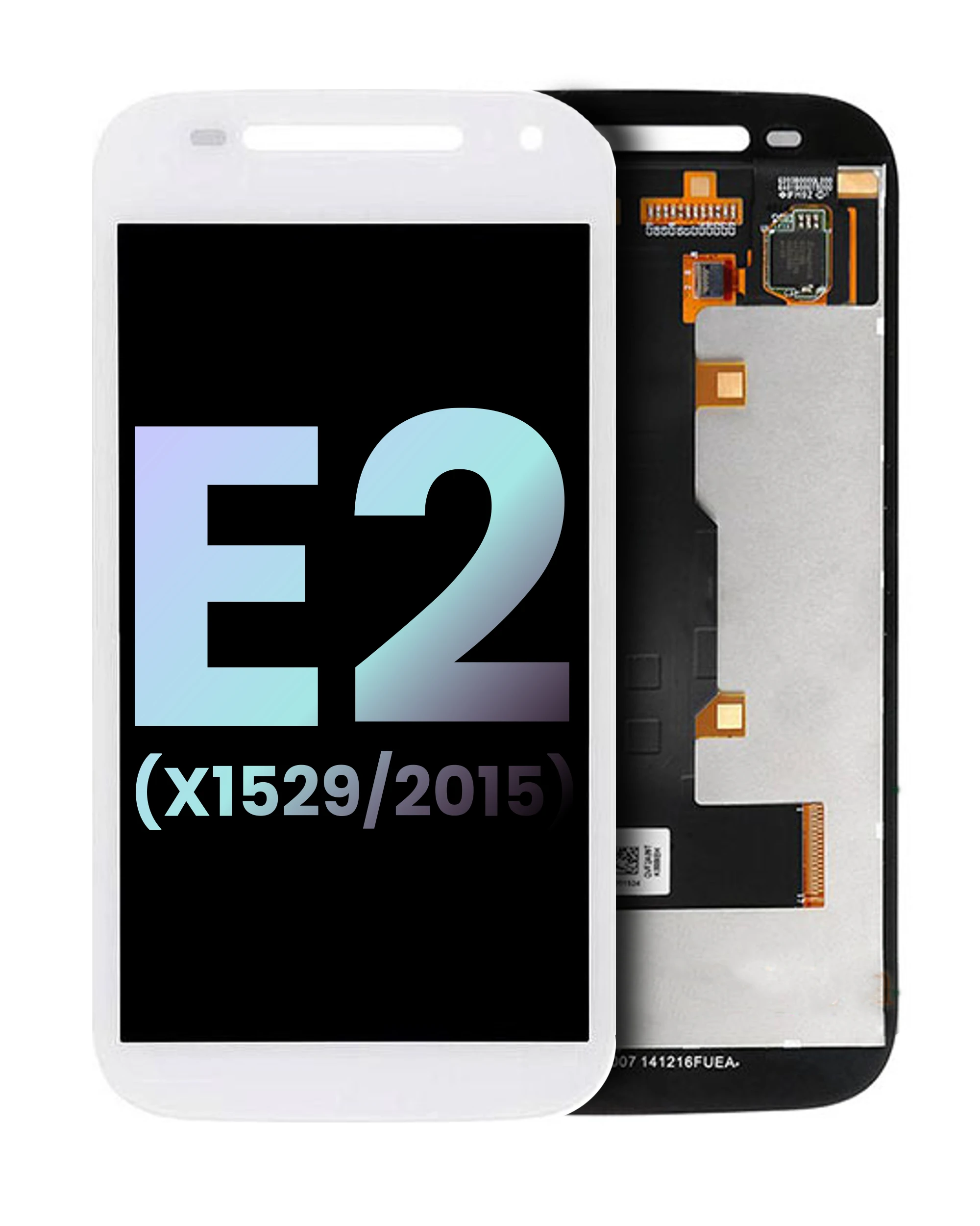LCD Assembly Without Frame For Motorola Moto E2 (2nd Gen) (X1529 / 2015) (White)