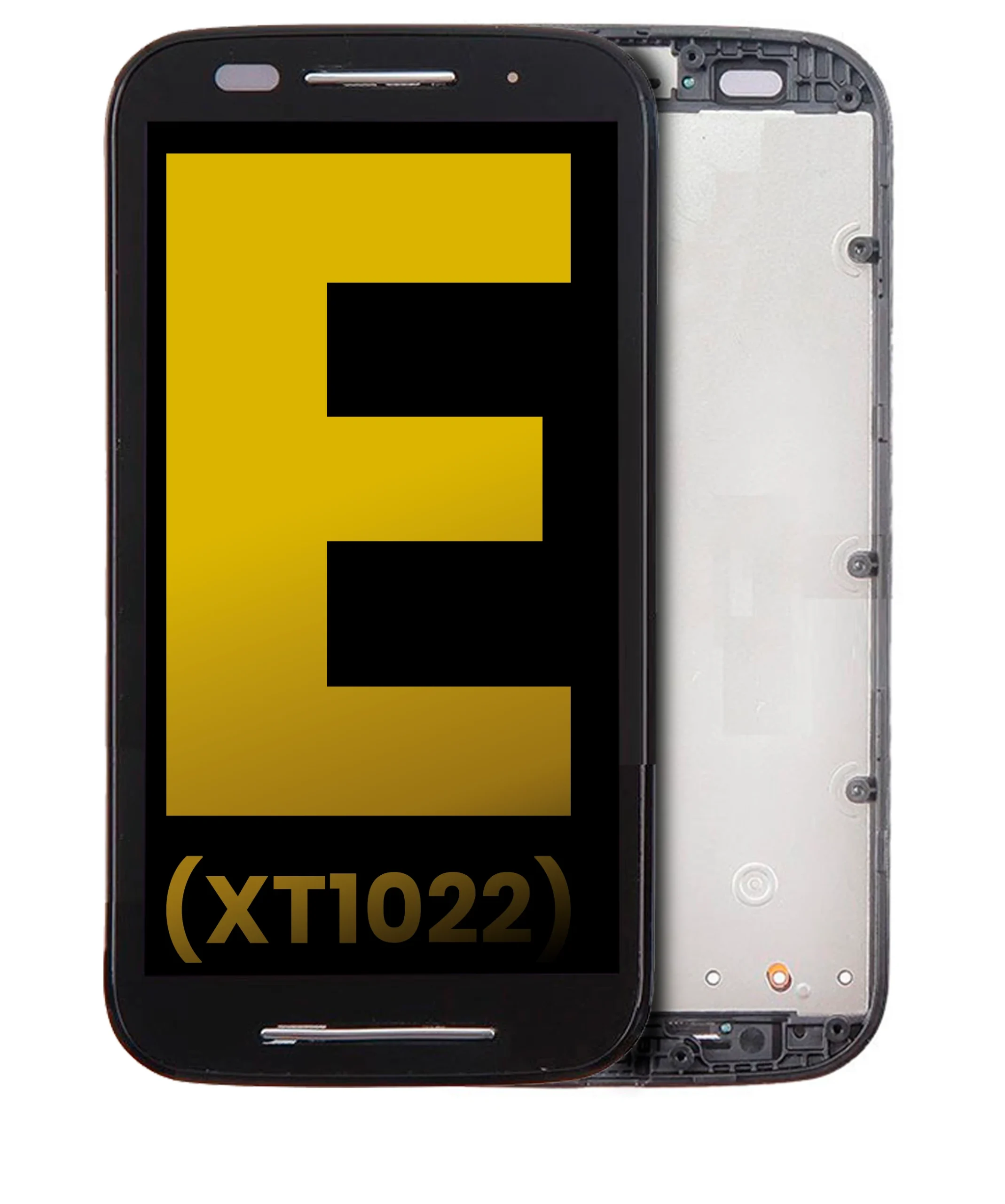 LCD Assembly Without Frame For Motorola Moto E (XT1022 / 2014) (Black)