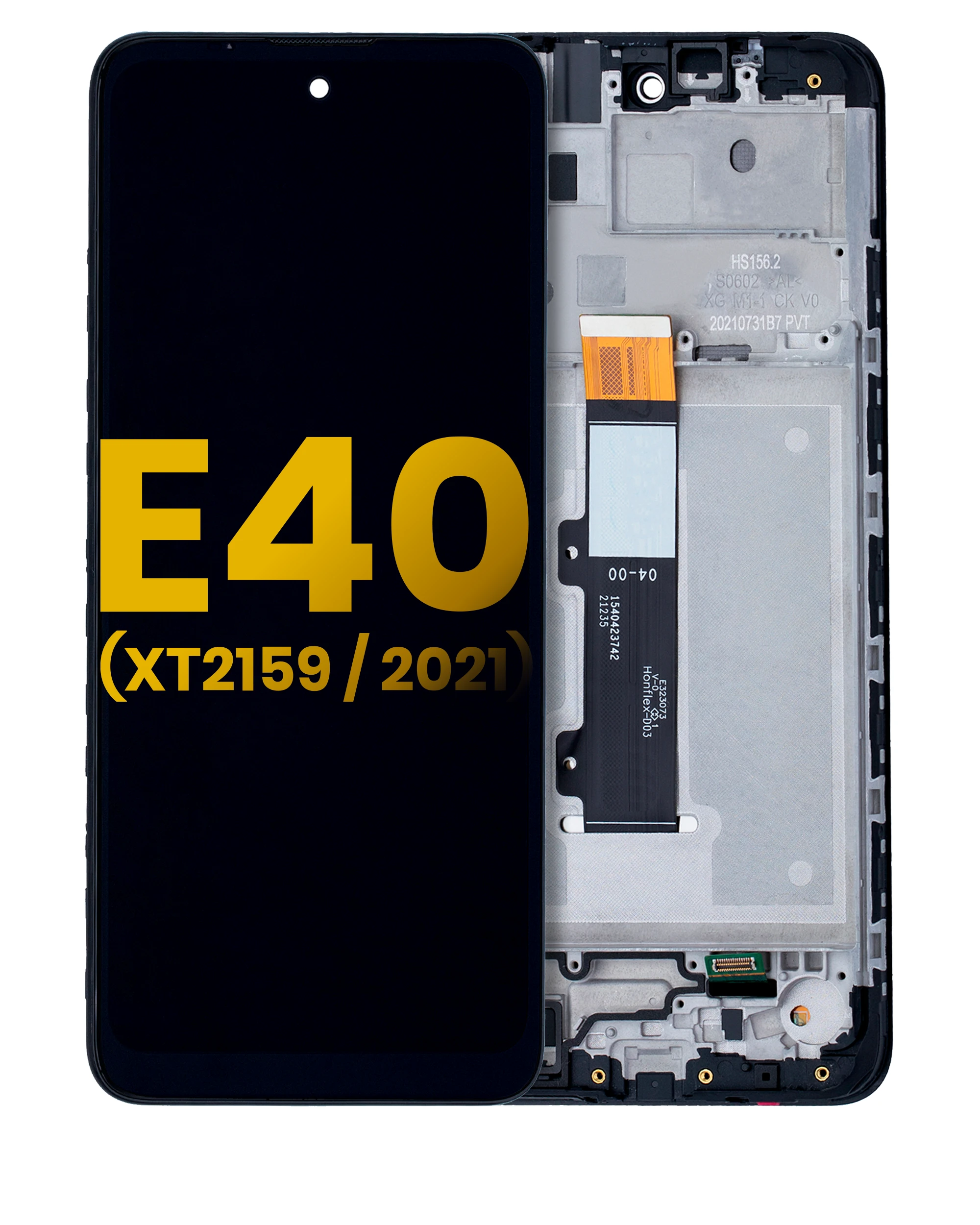 LCD Assembly With Frame For Motorola Moto E40 (XT2159 / 2021)