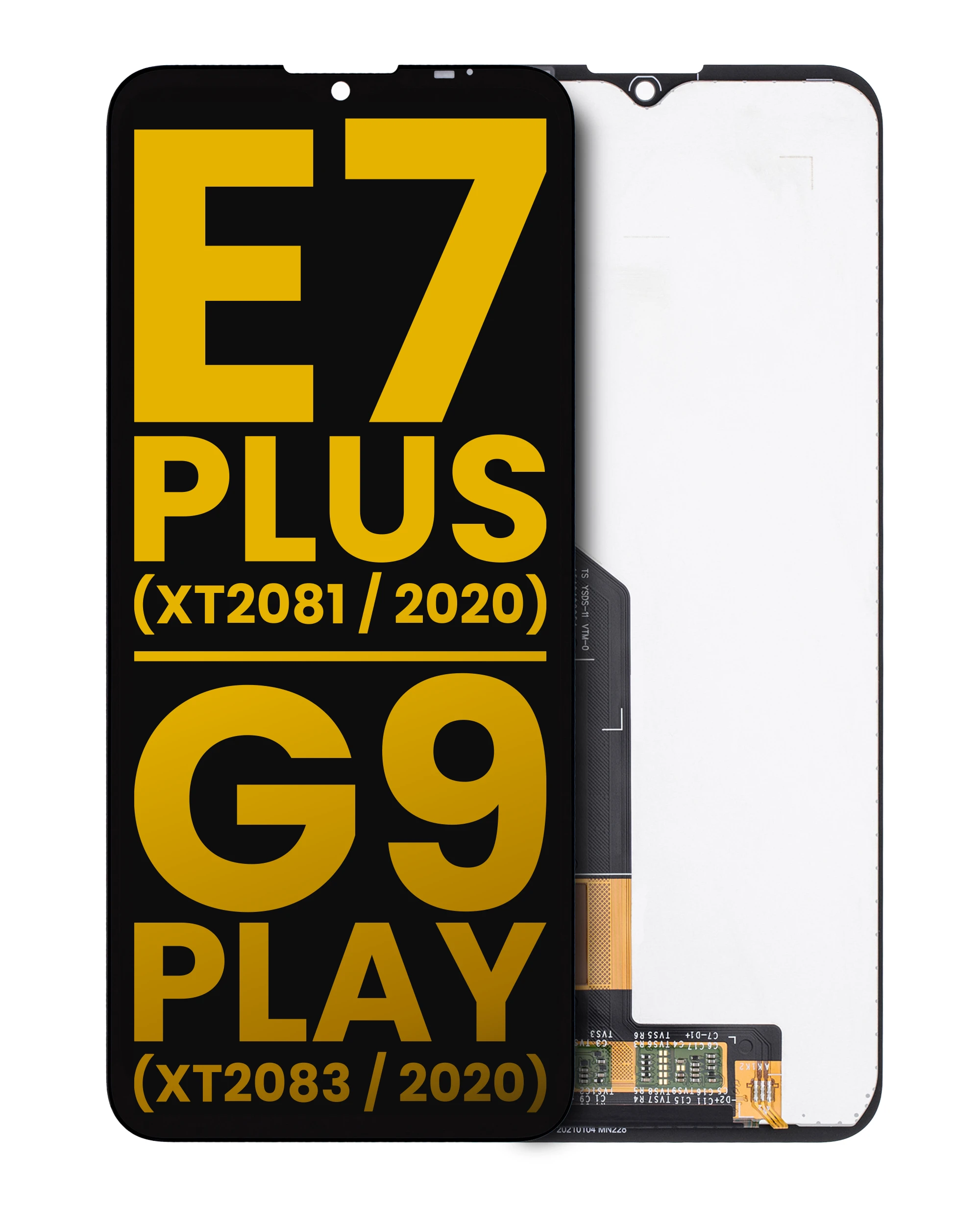 LCD Assembly Without Frame For Motorola Moto E7 Plus (XT2081 / 2020) / G9 Play (XT2083 / 2020)